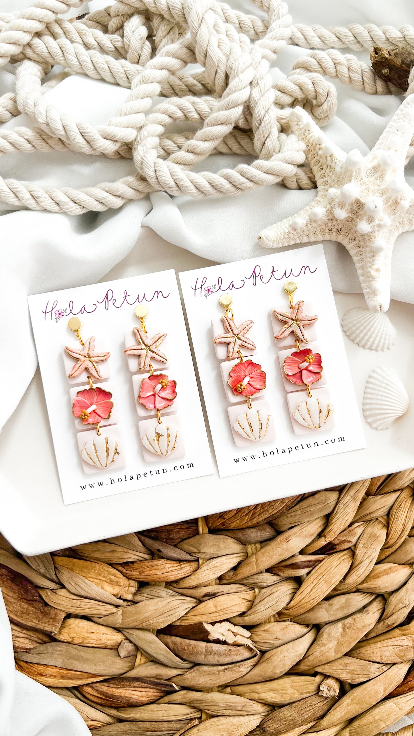 Beachy Trio Dangle Earrings