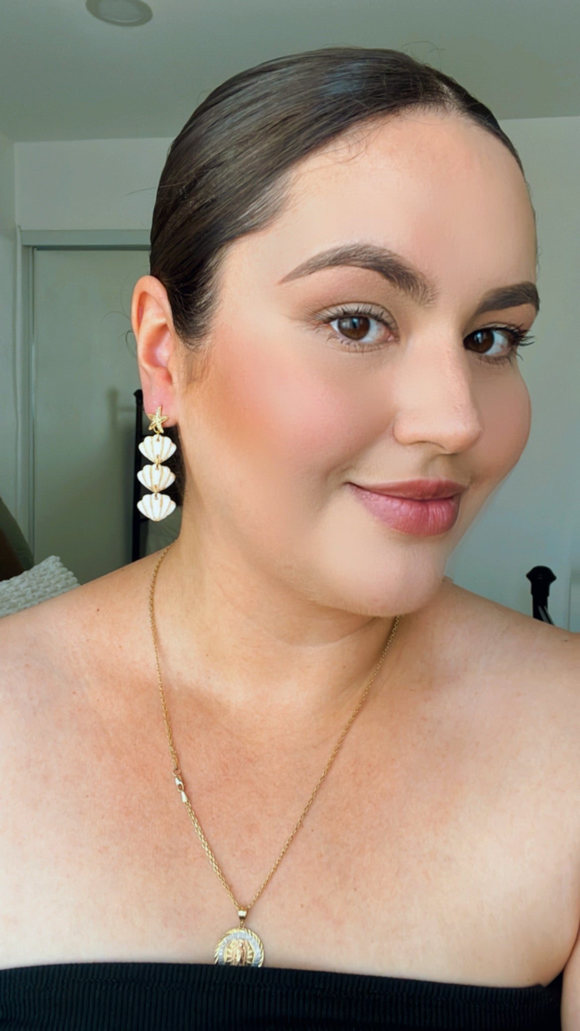 Tiered Seashell Earring