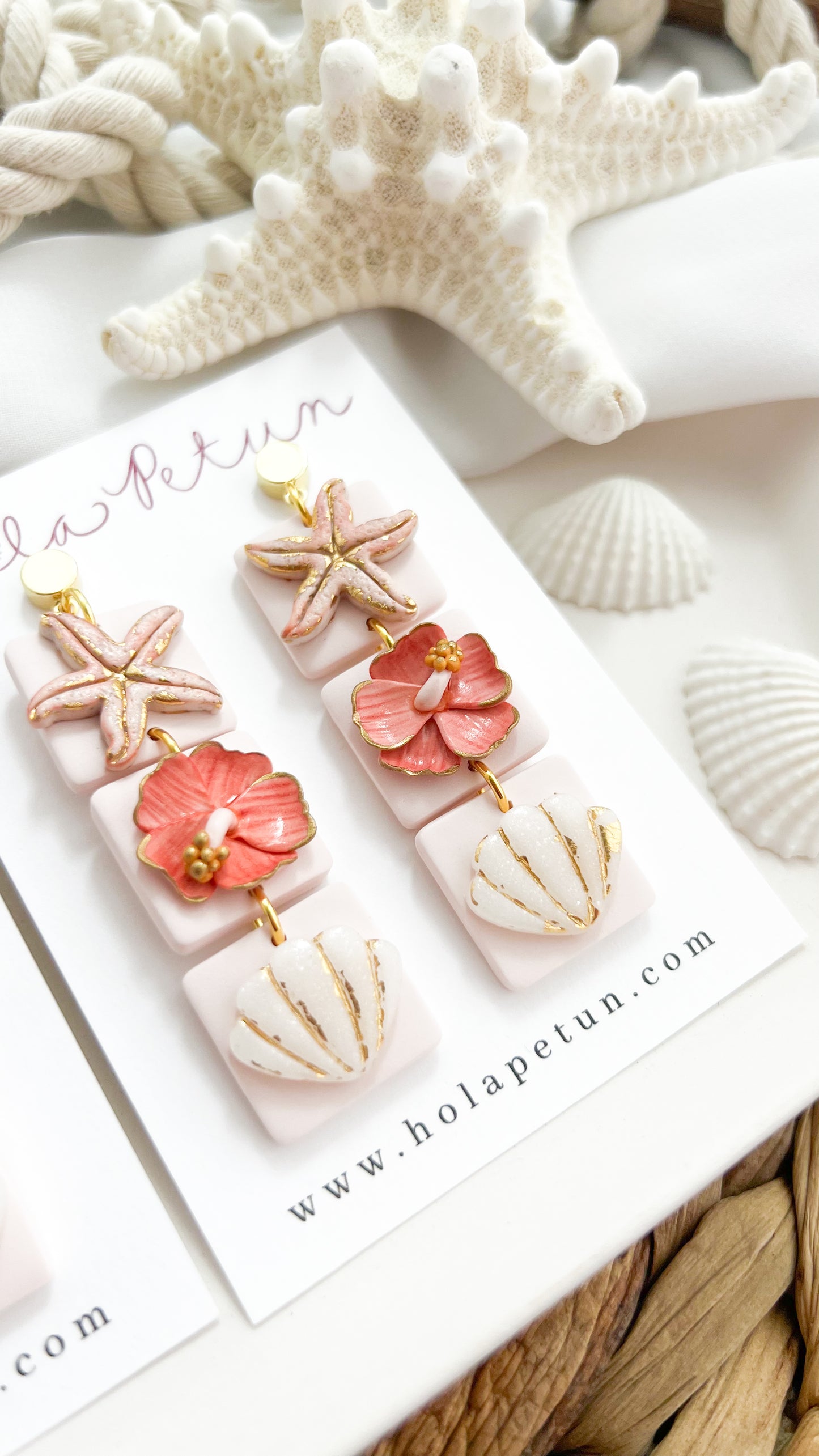Beachy Trio Dangle Earrings