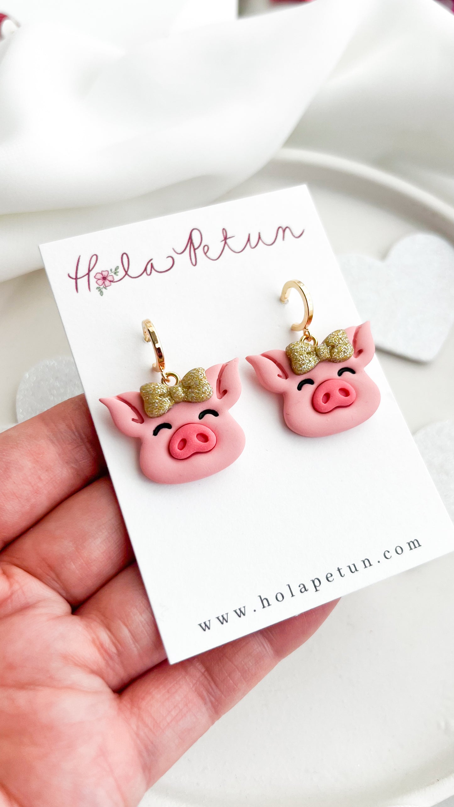 Piggy Earrings