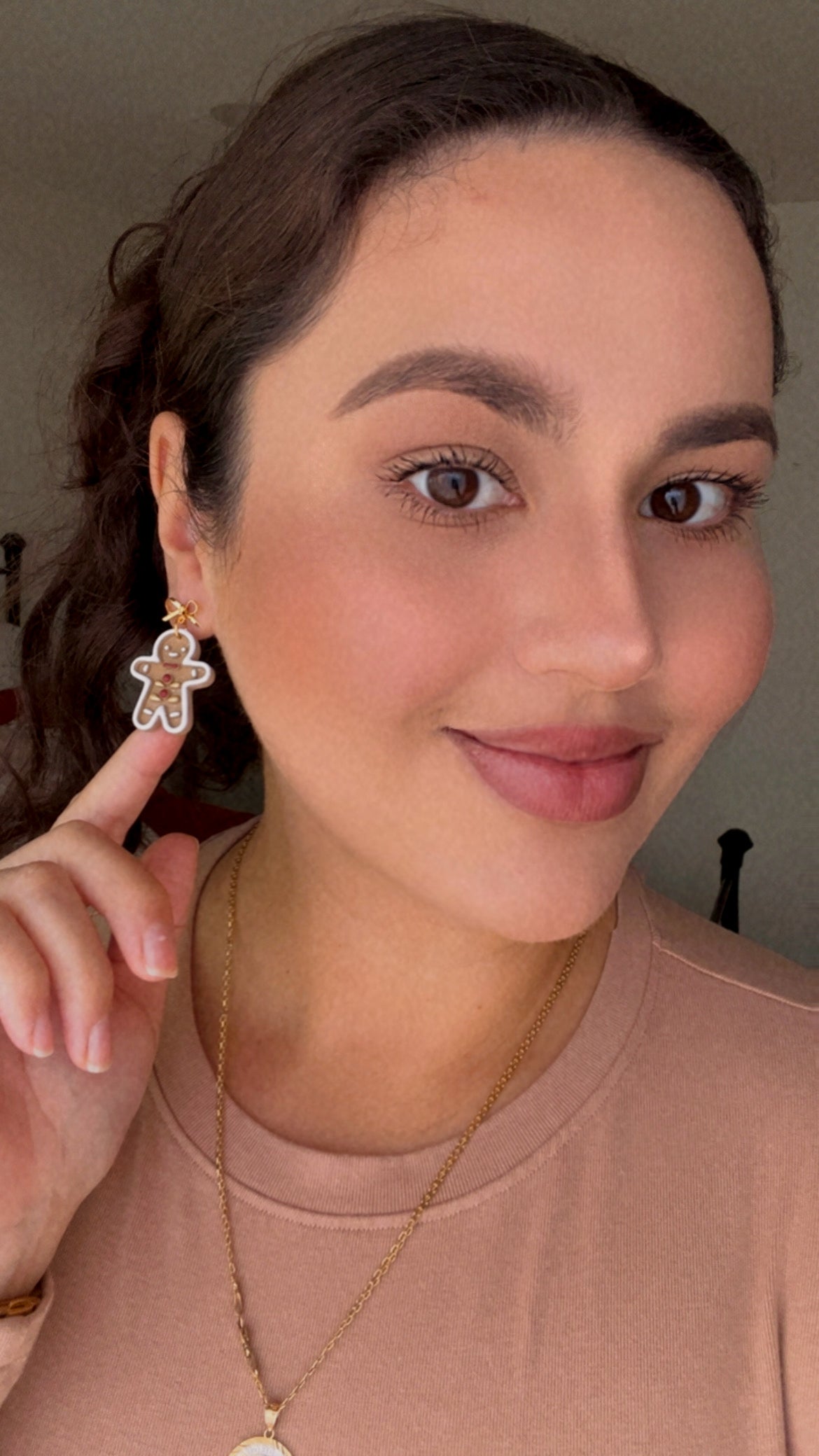 Folk Gingerbread Earrings