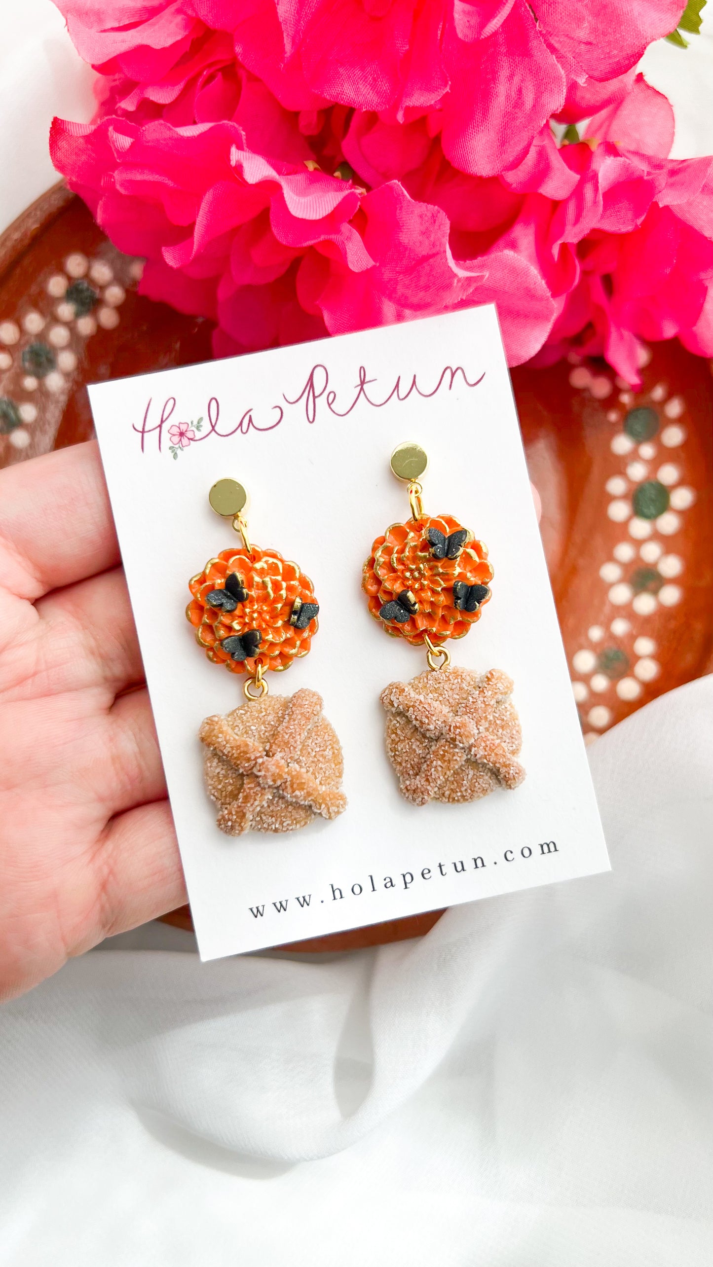 Pan de Muerto Earrings