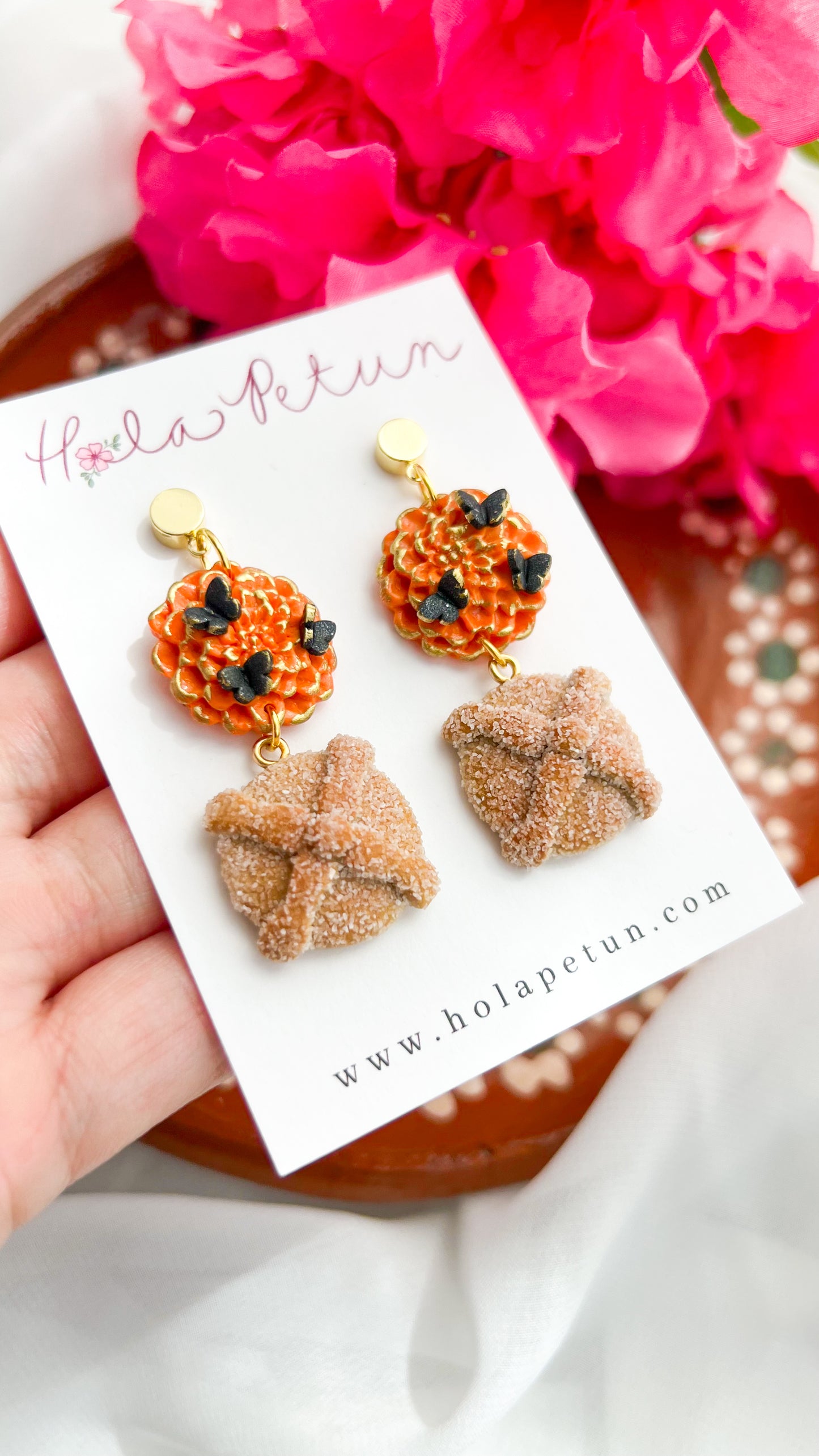 Pan de Muerto Earrings