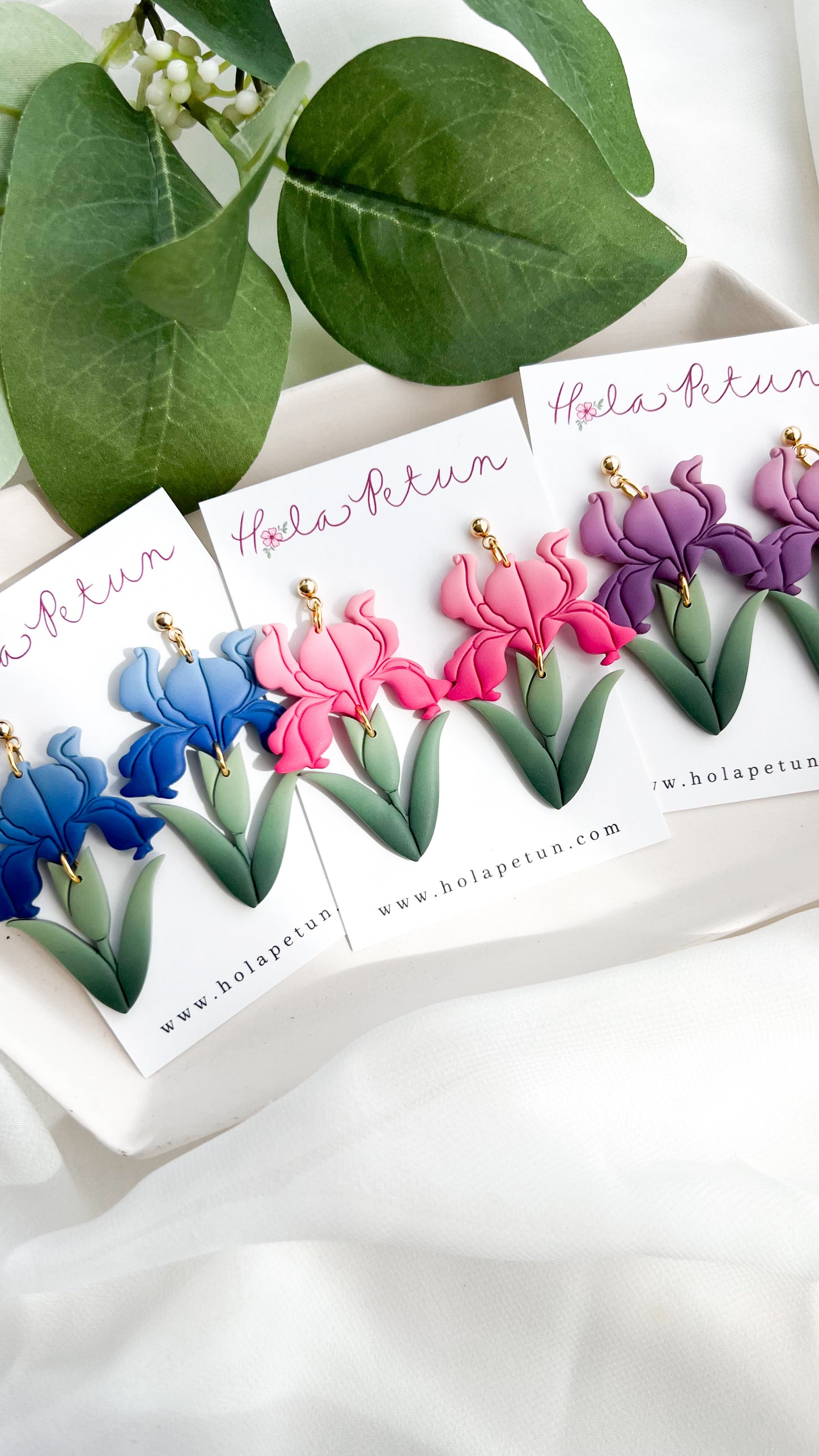 Ombre Iris Dangle Earrings