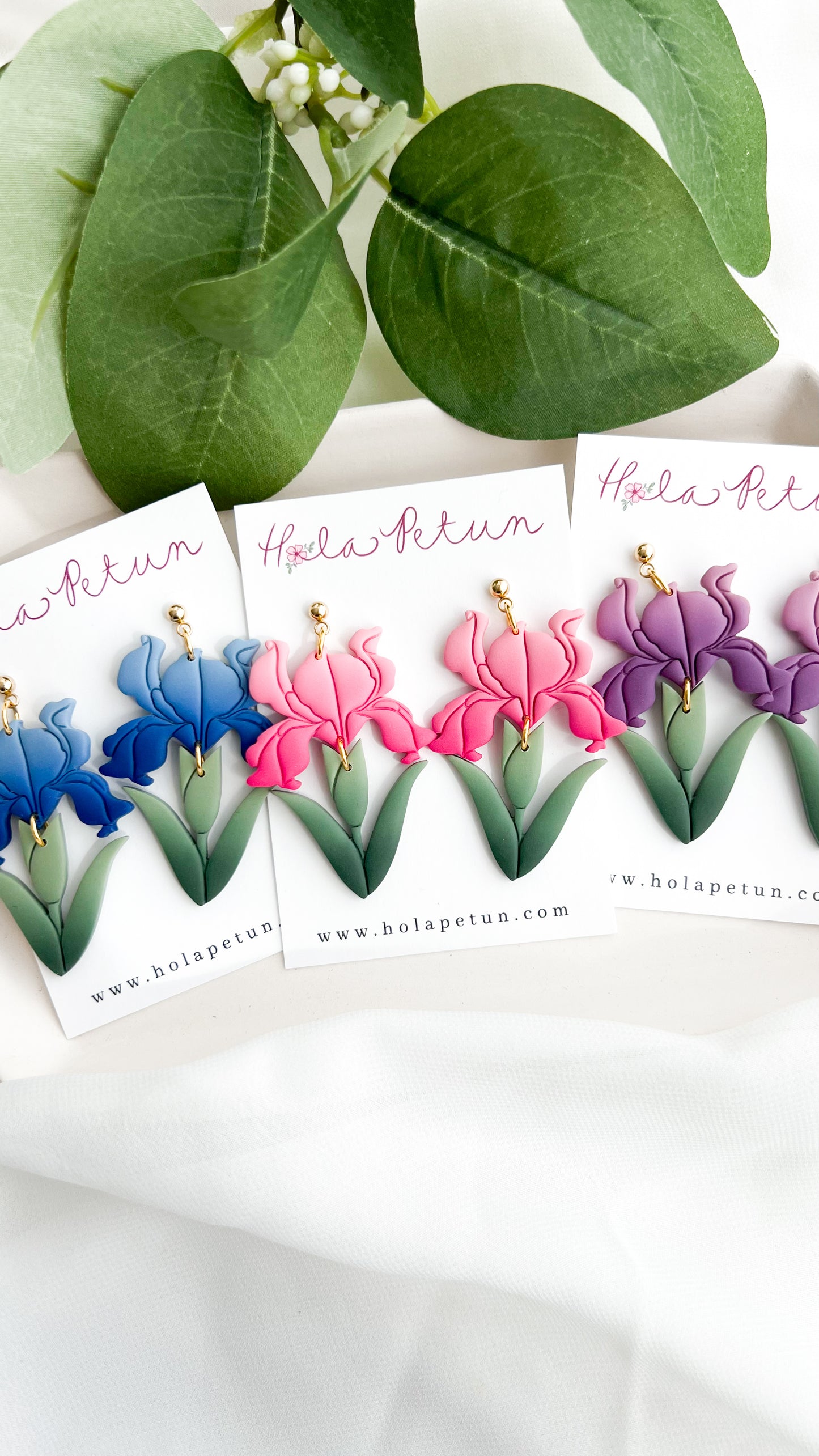 Ombre Iris Dangle Earrings