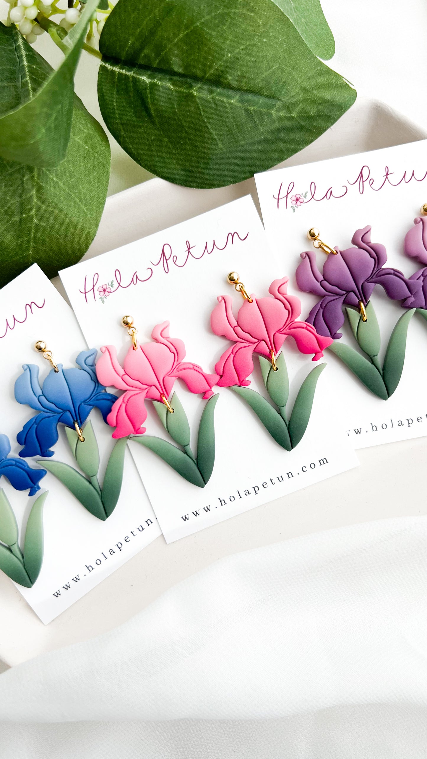 Ombre Iris Dangle Earrings