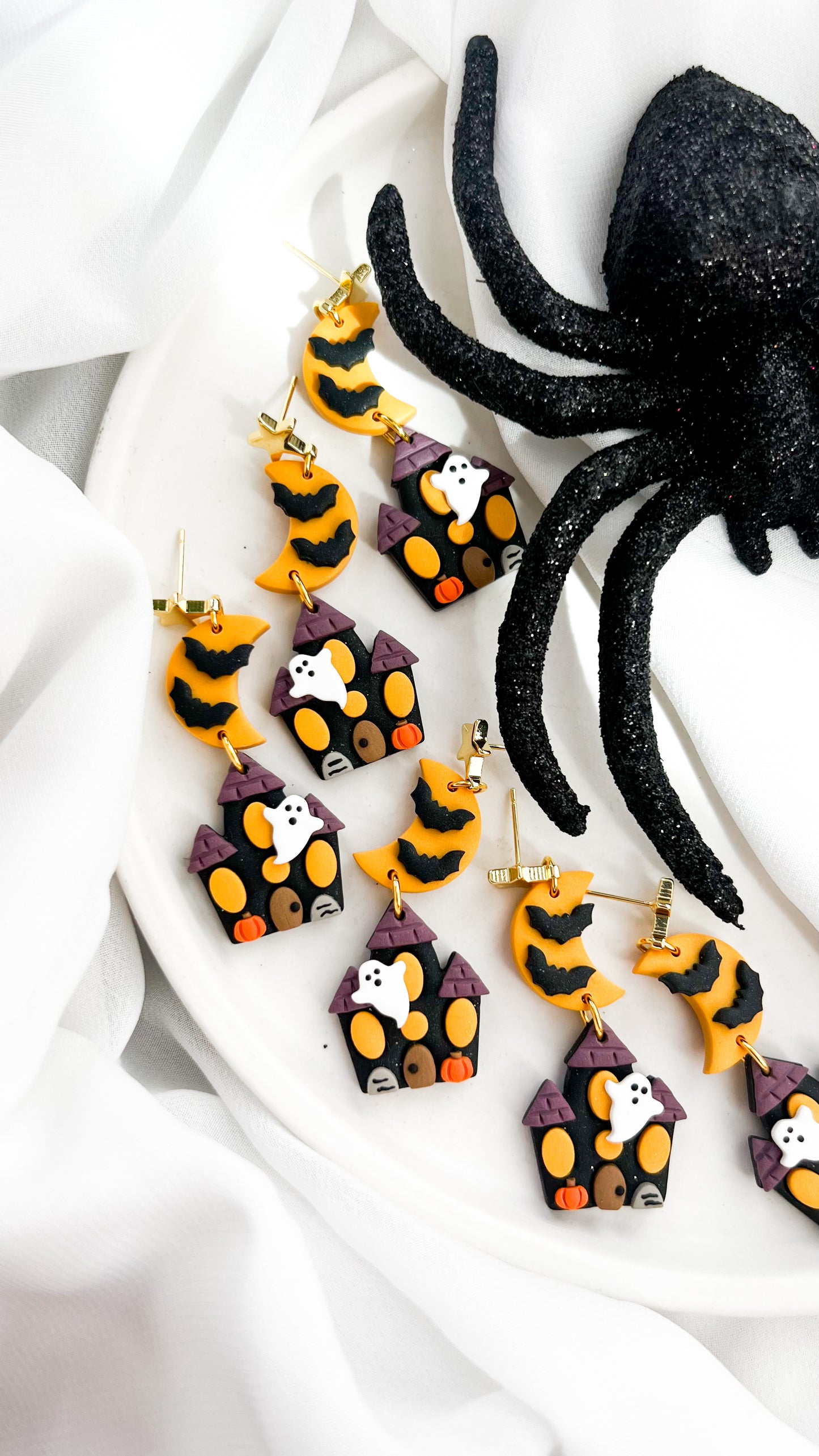 Haunted House Earrings