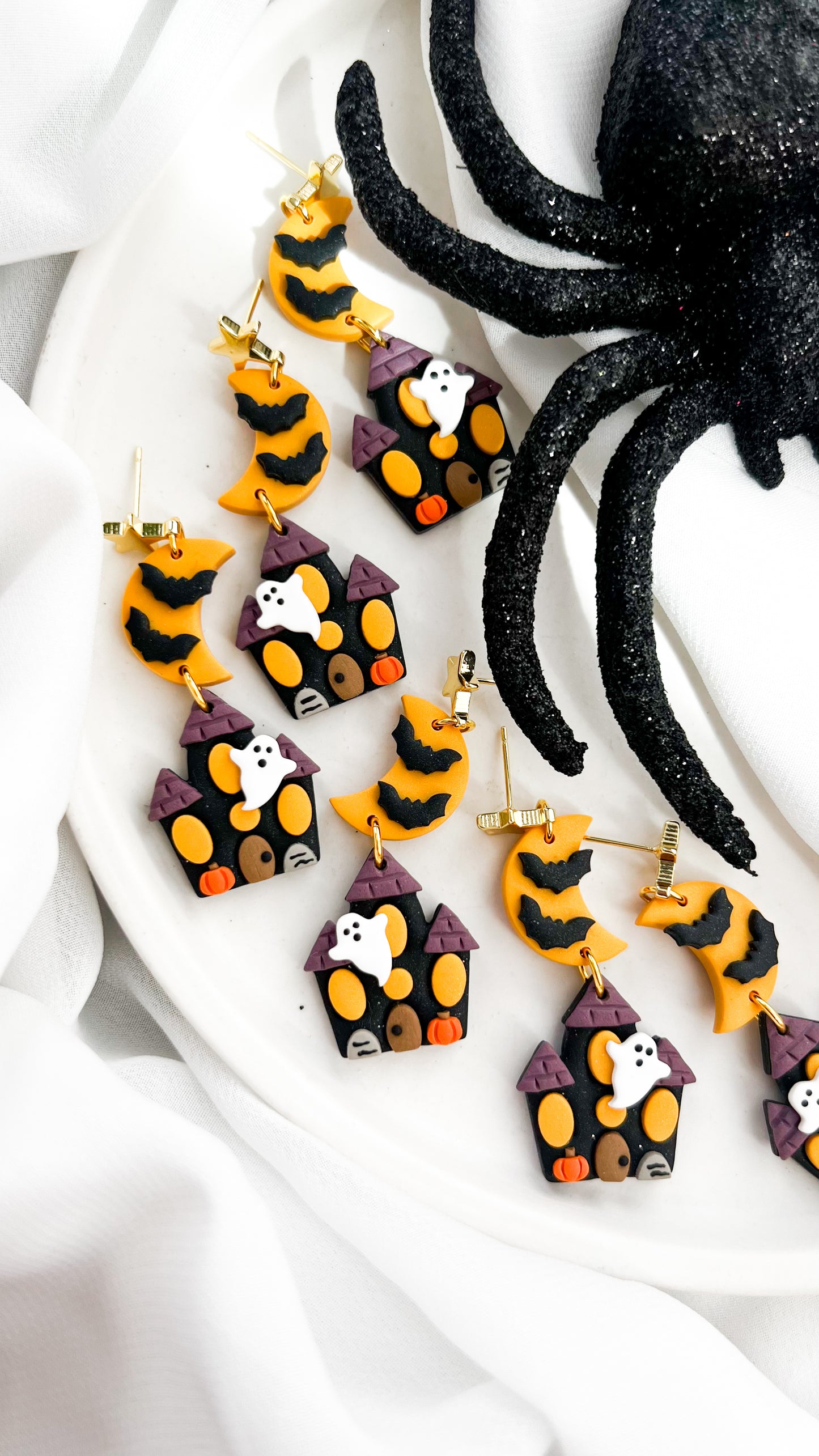 Haunted House Earrings