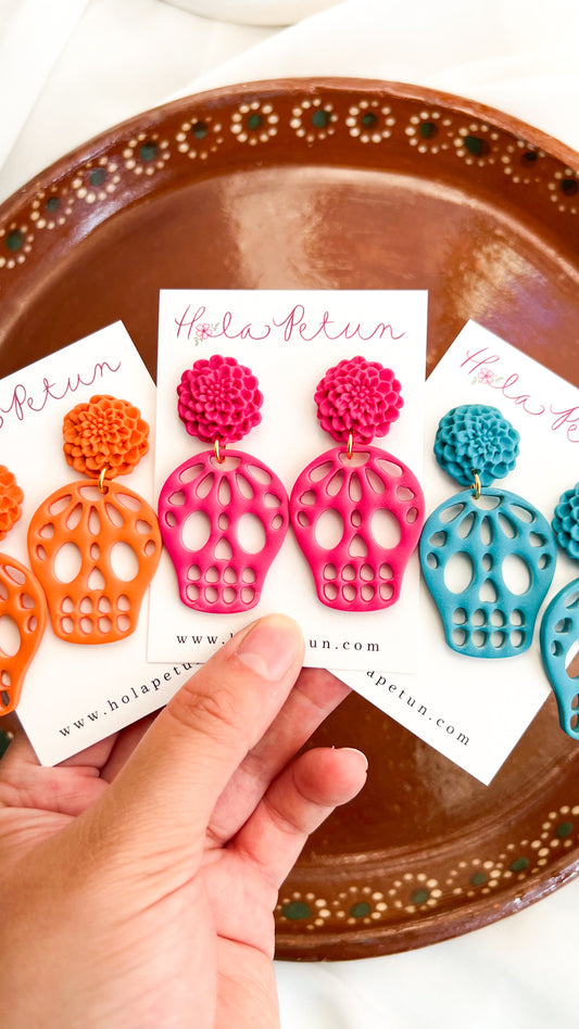 Papel Picado Calaverita Earrings