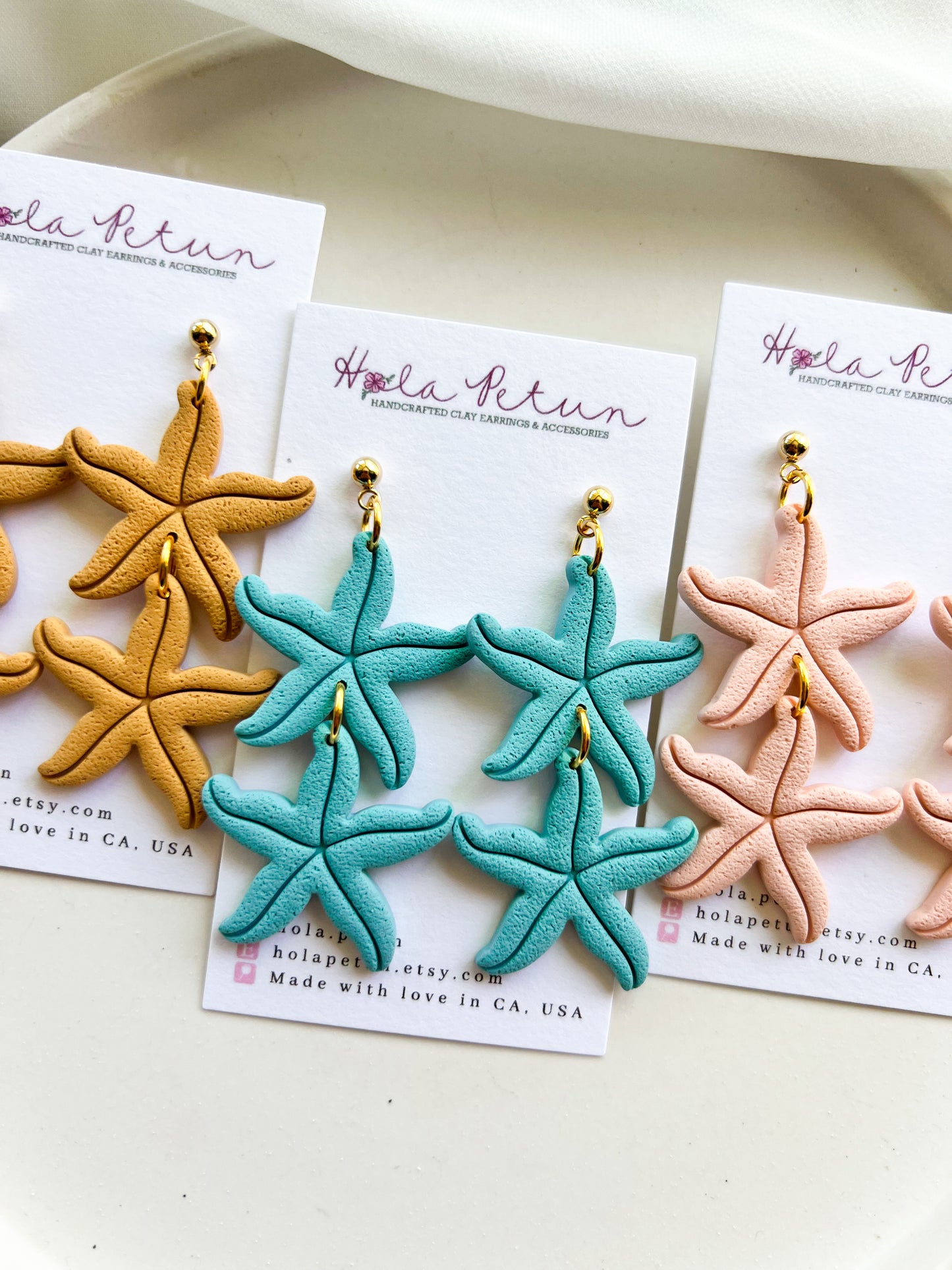 Starfish Earrings