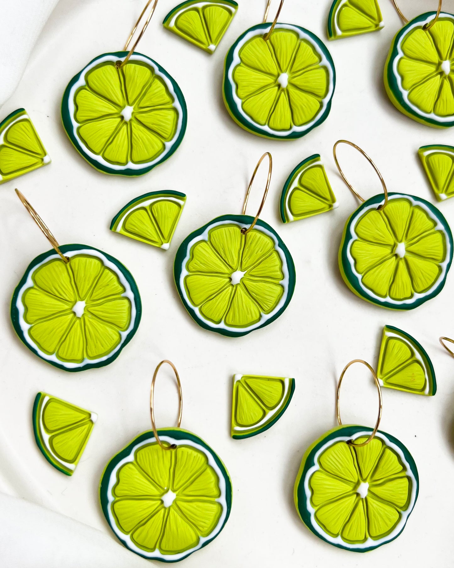 Lime Slice Earrings