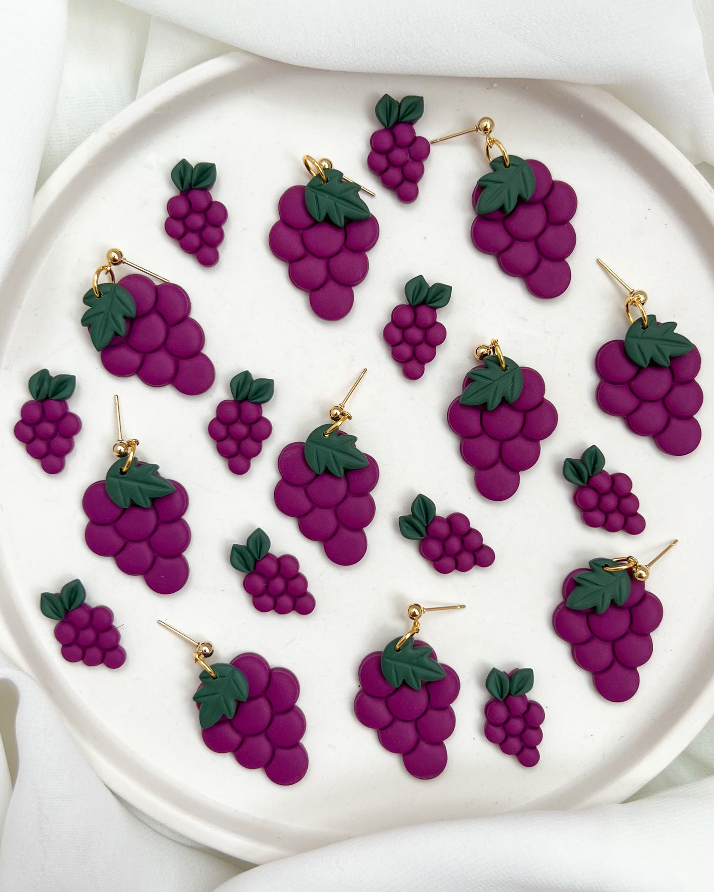 Grape Earrings