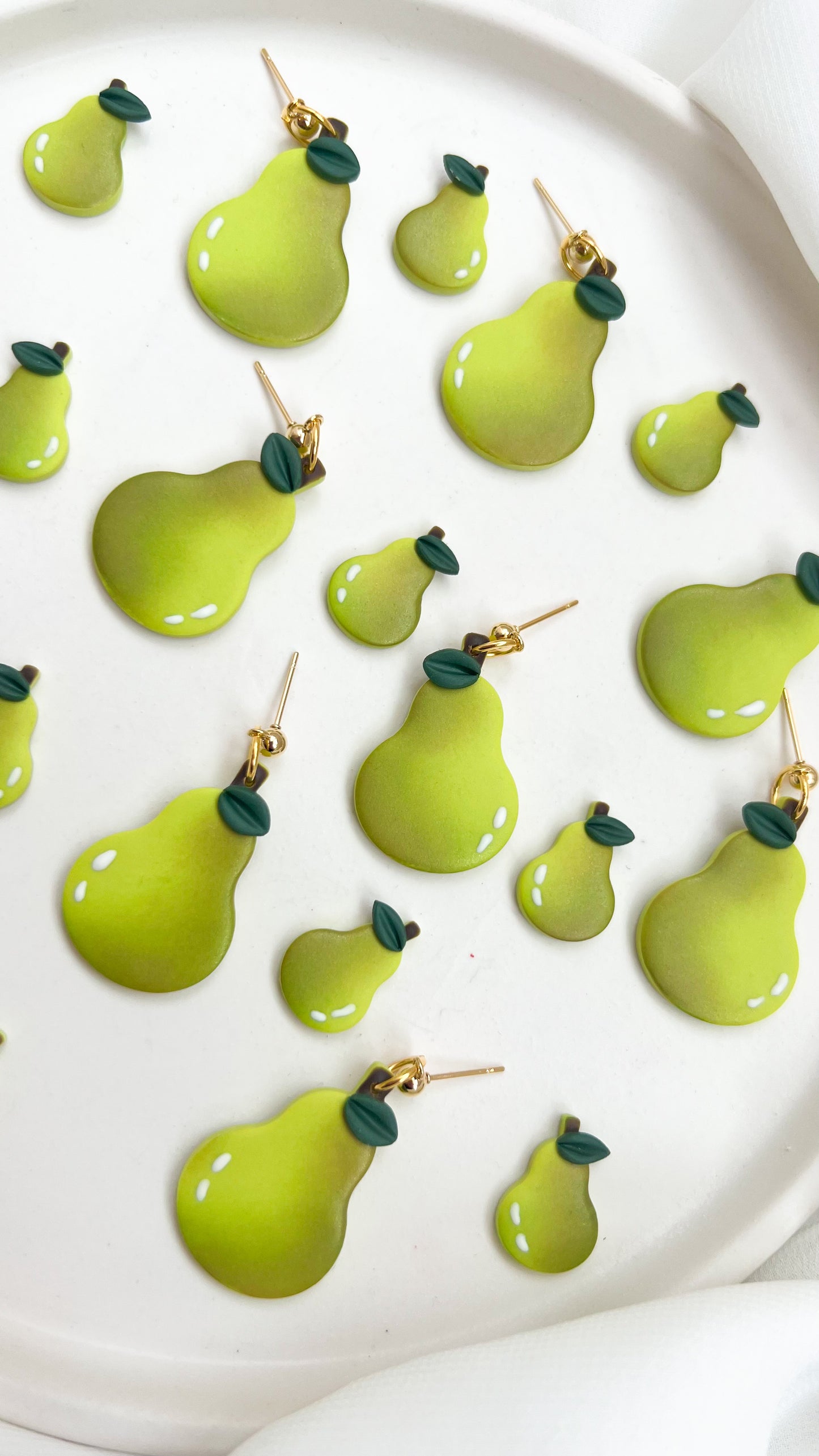 Pear Earrings