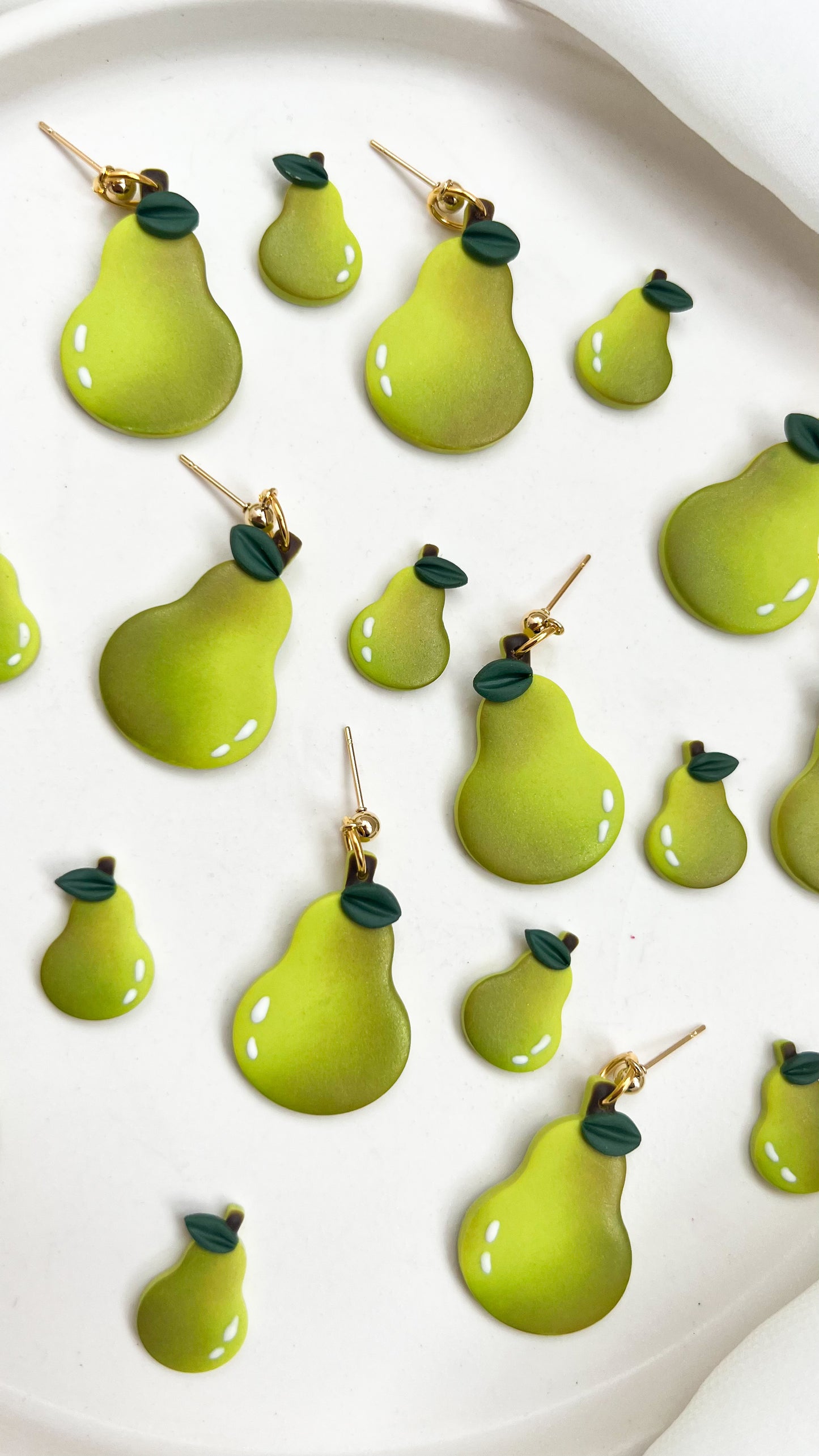 Pear Earrings