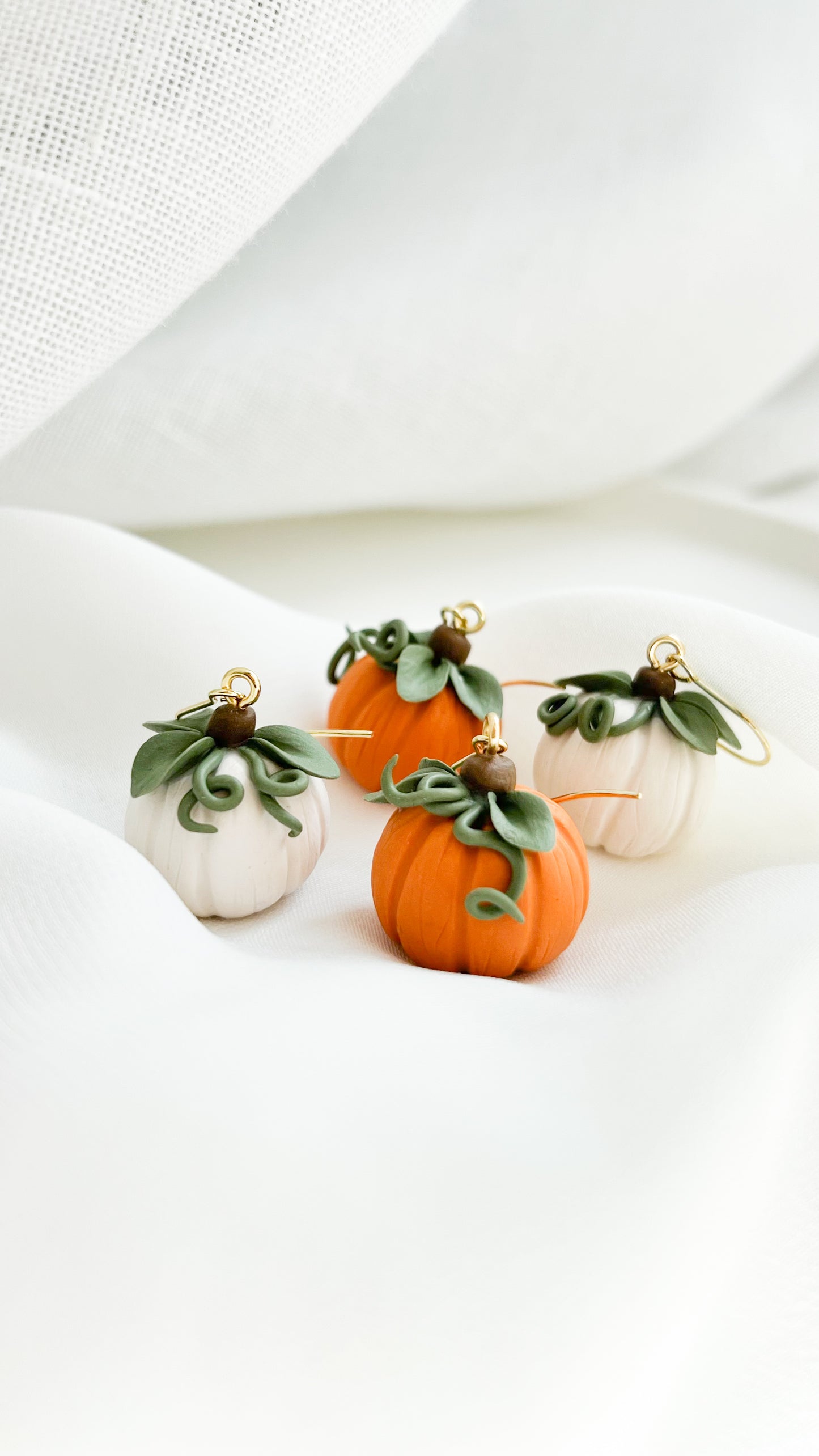 Pumpkin Charm Earrings