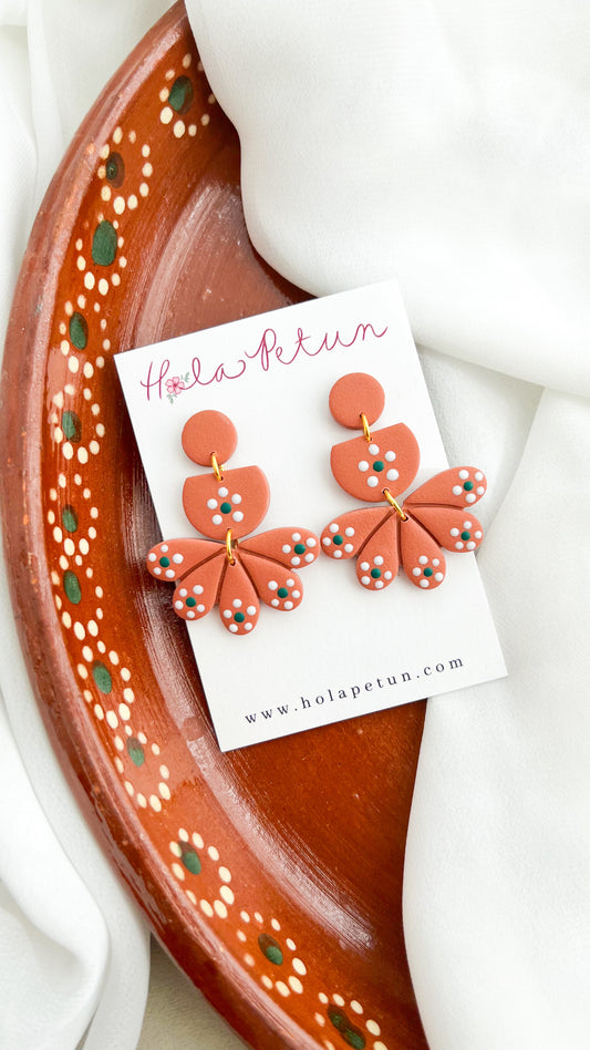 Olla de Barro Tiered Earrings