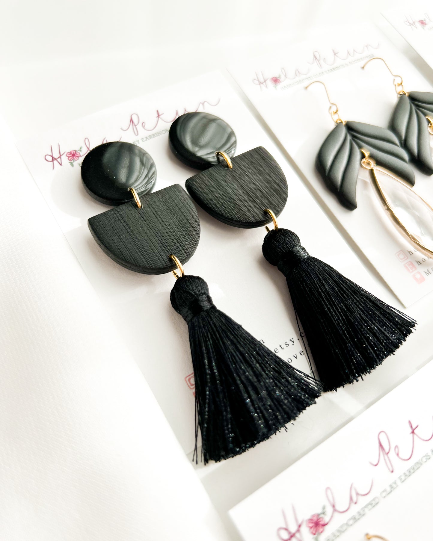 Black to Basics Earrings