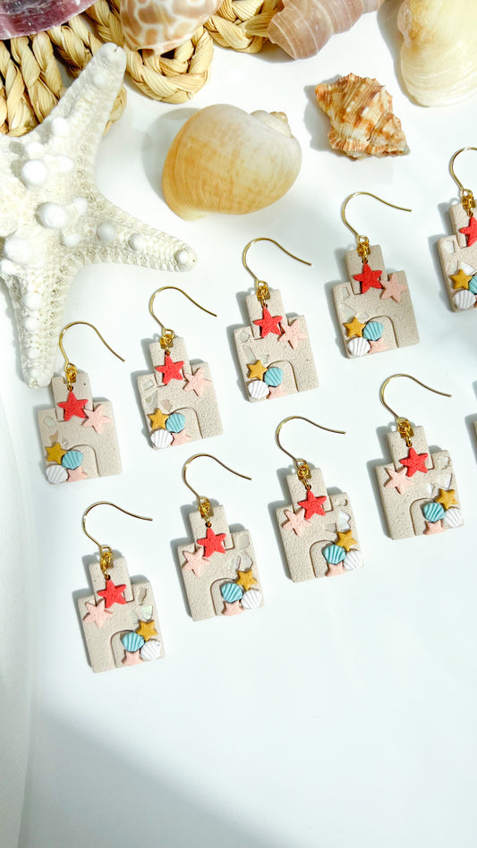 Sand Castle Earrings