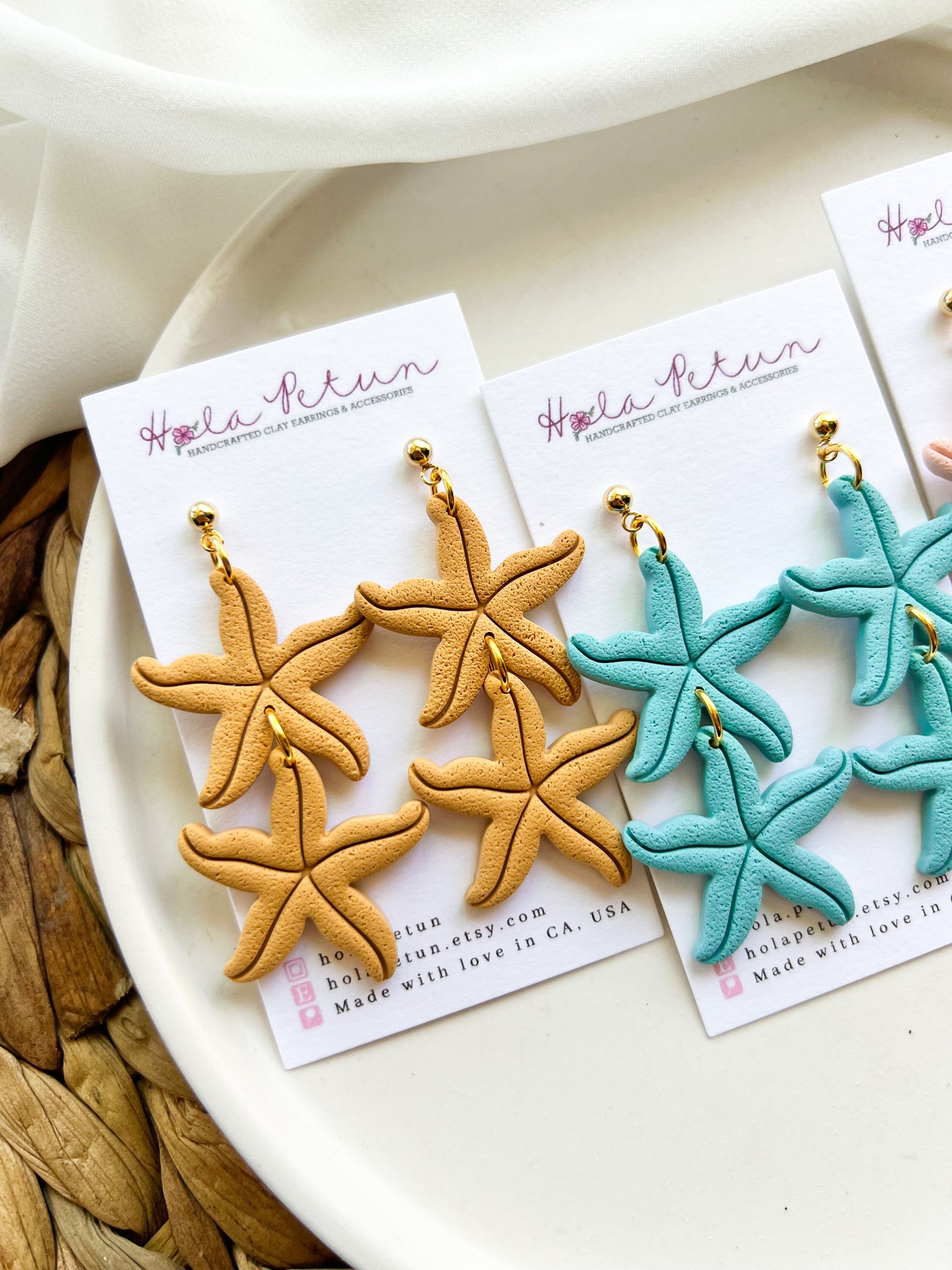 Starfish Earrings