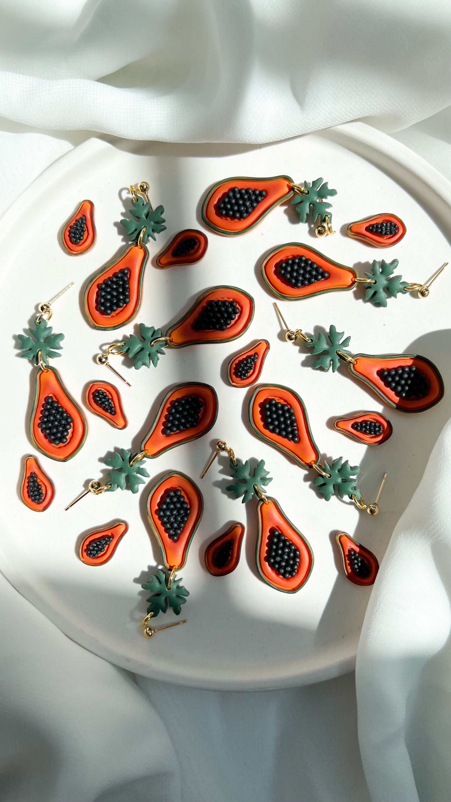 Papaya Earrings