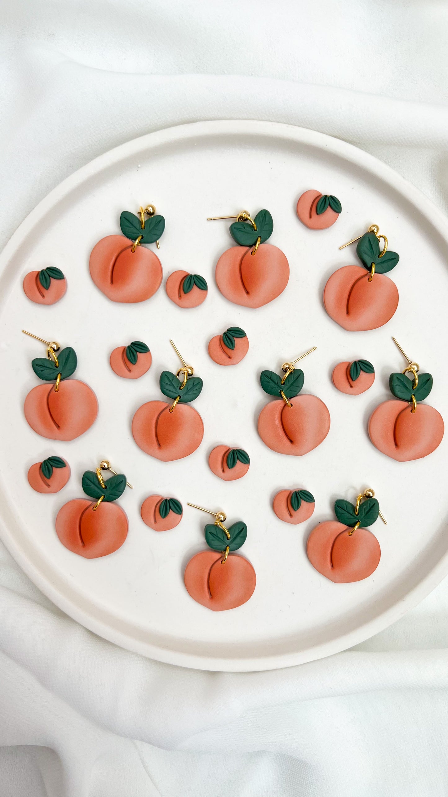 Peach Earrings