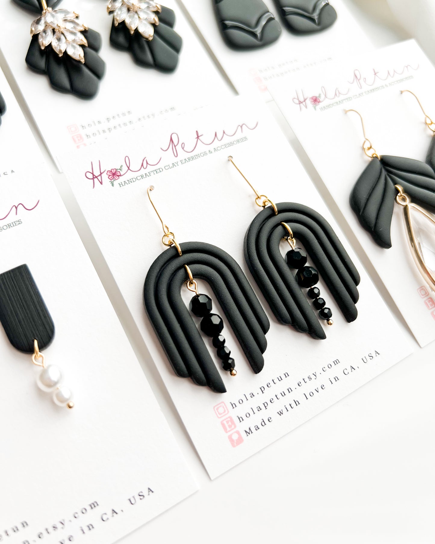 Black to Basics Earrings