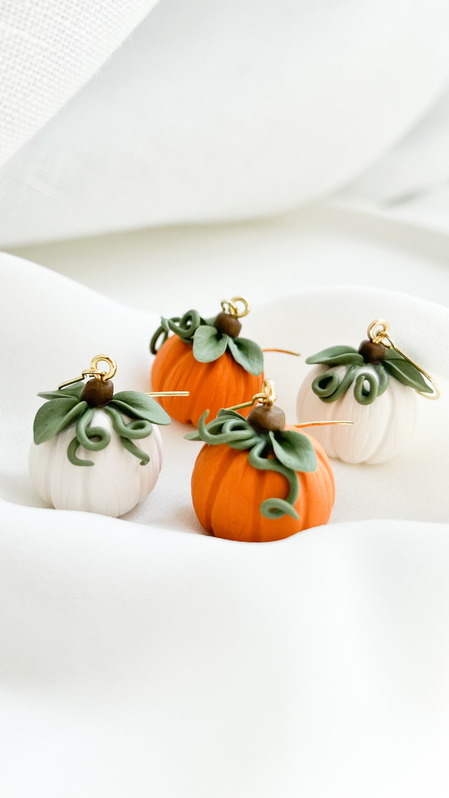 Pumpkin Charm Earrings