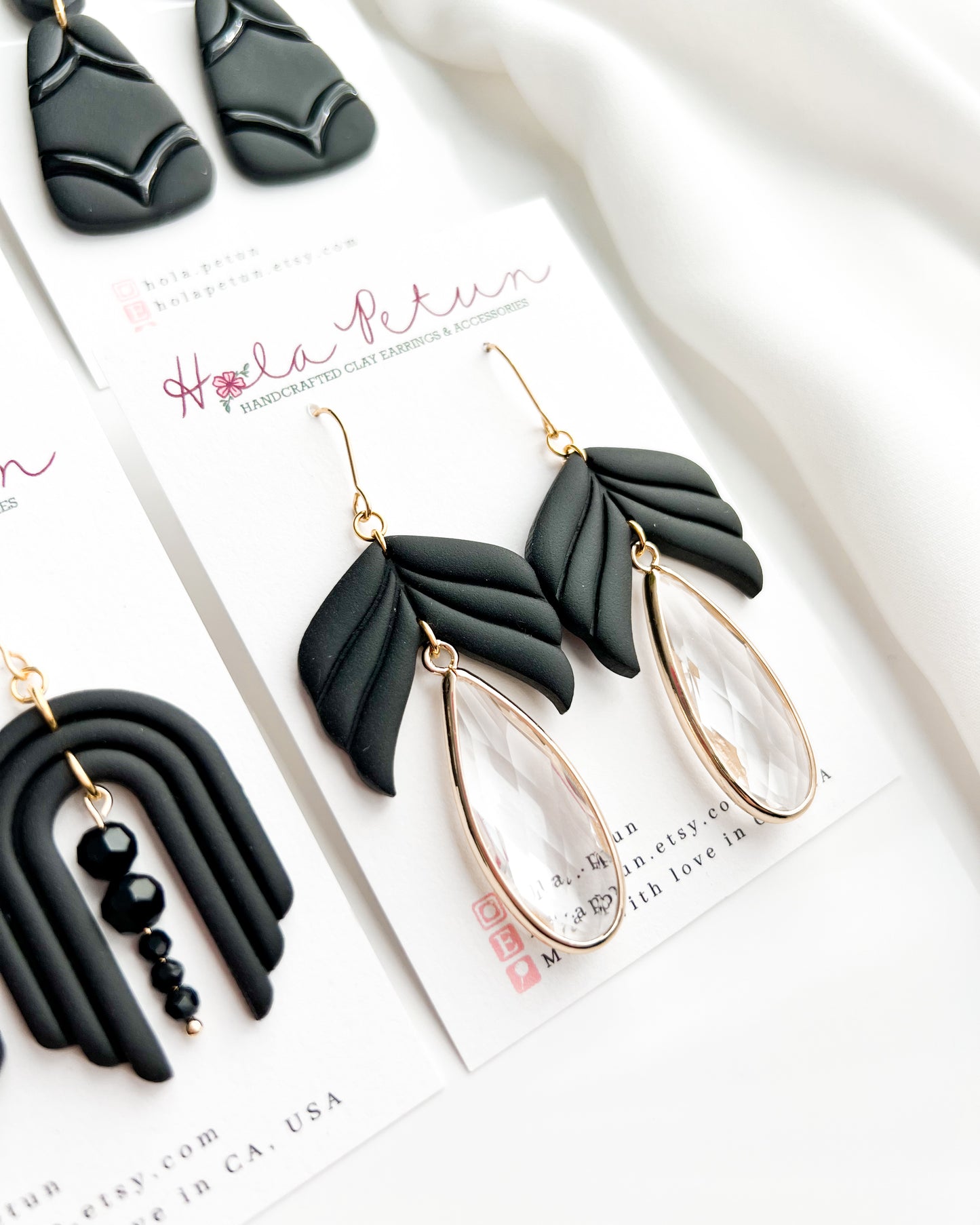 Black to Basics Earrings