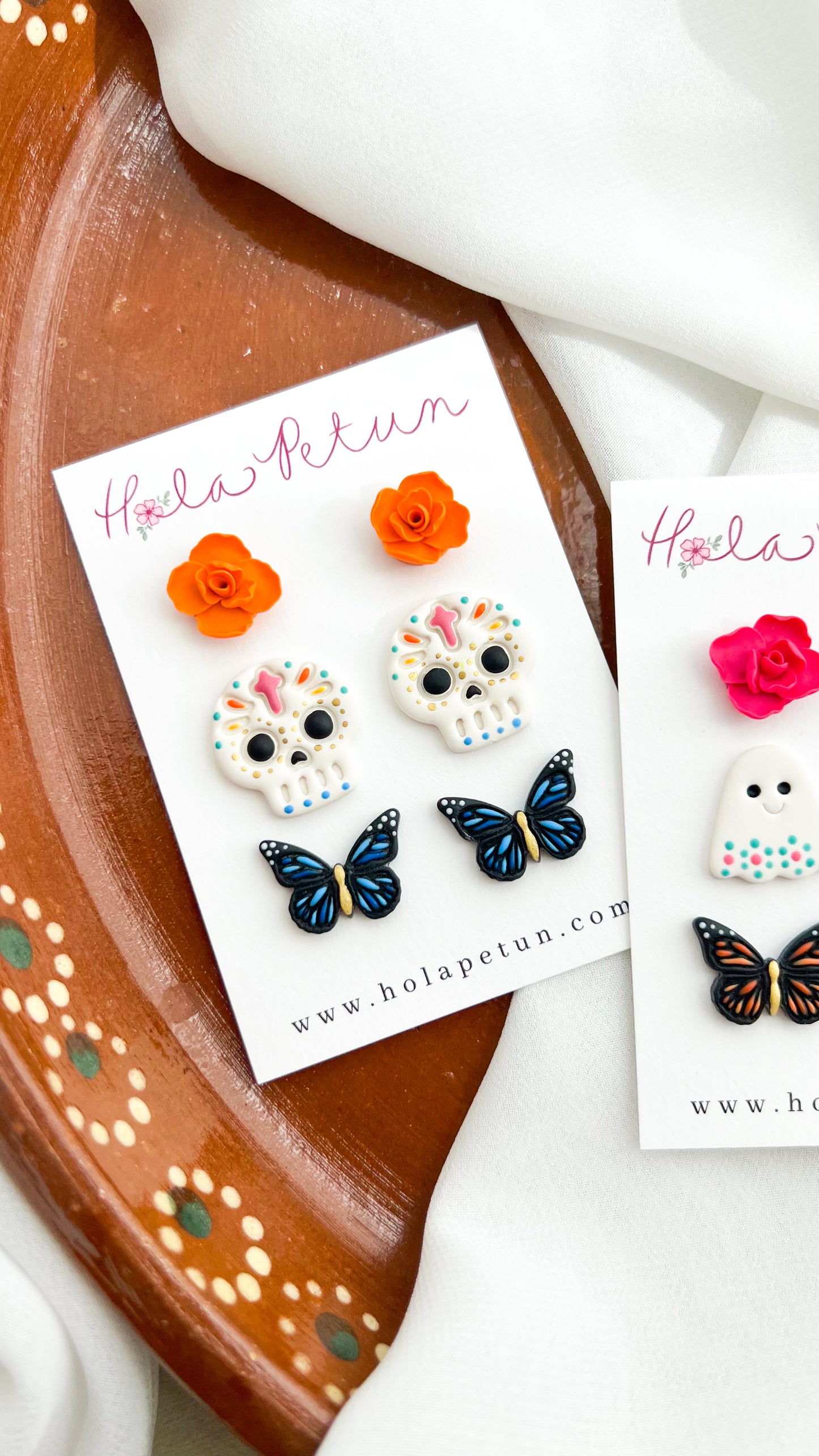 Day of the Dead Stud Earrings