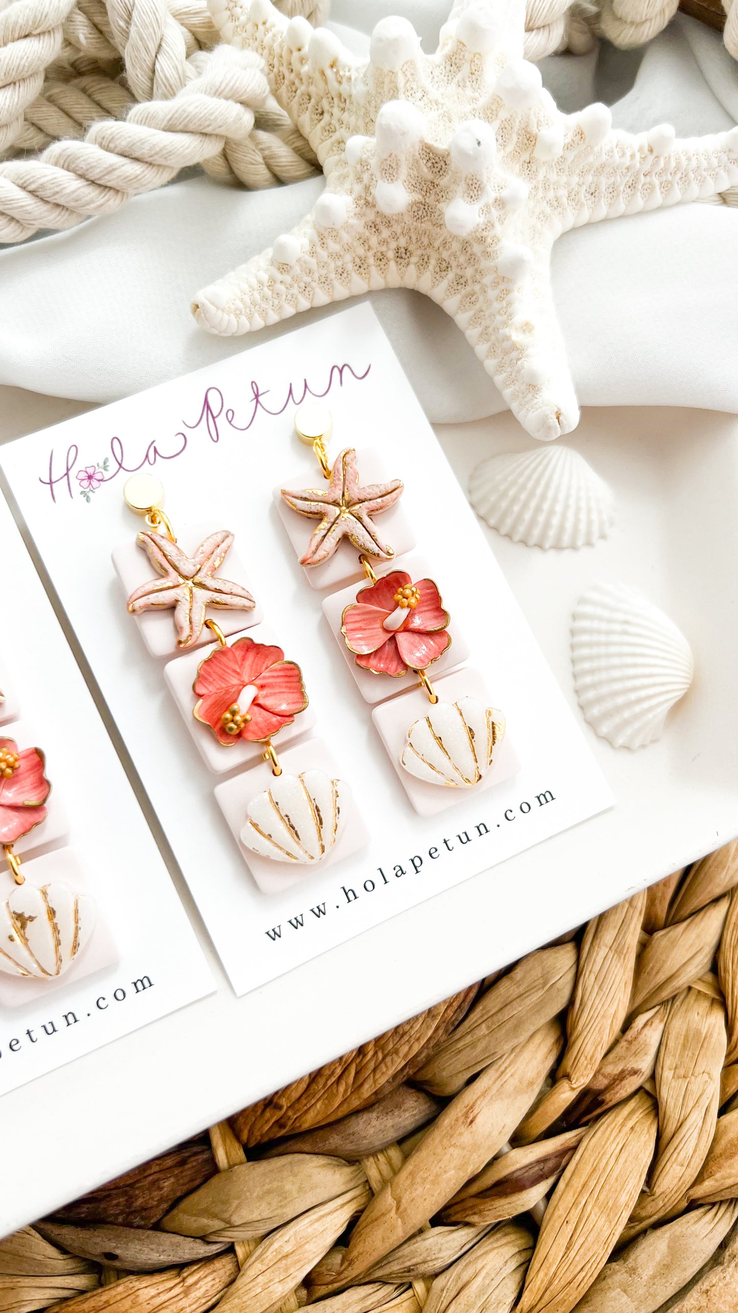 Beachy Trio Dangle Earrings