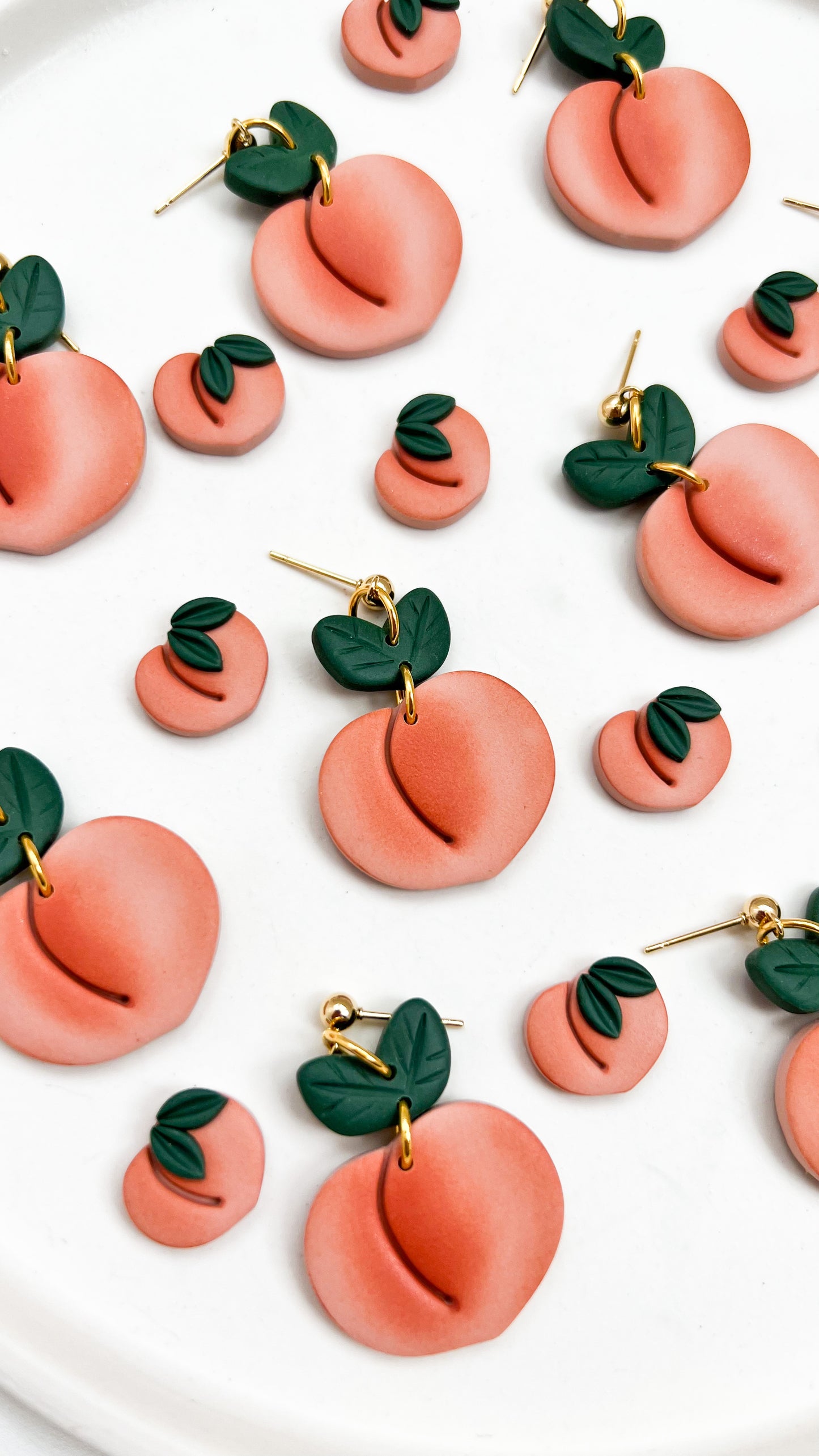 Peach Earrings