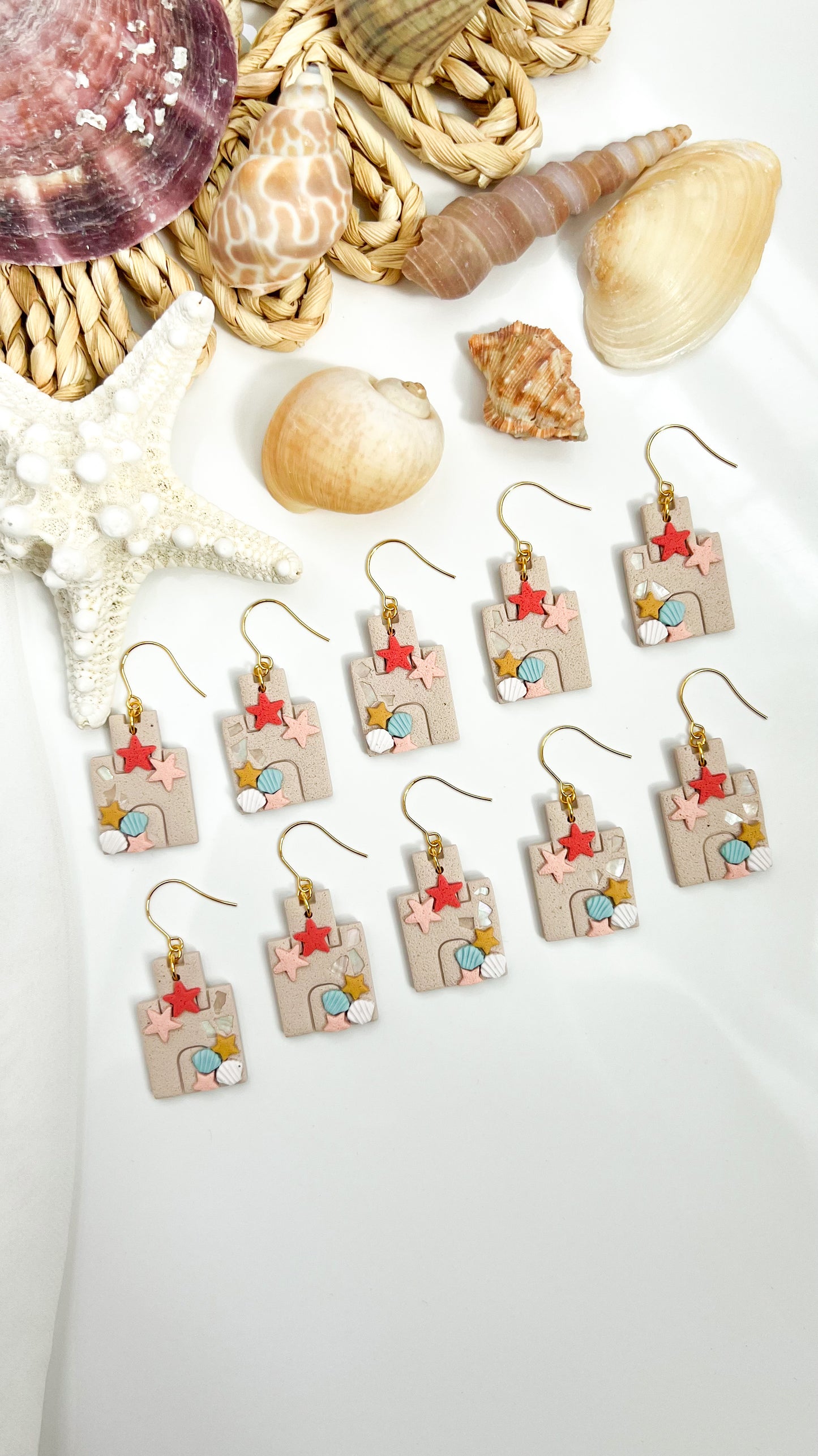 Sand Castle Earrings