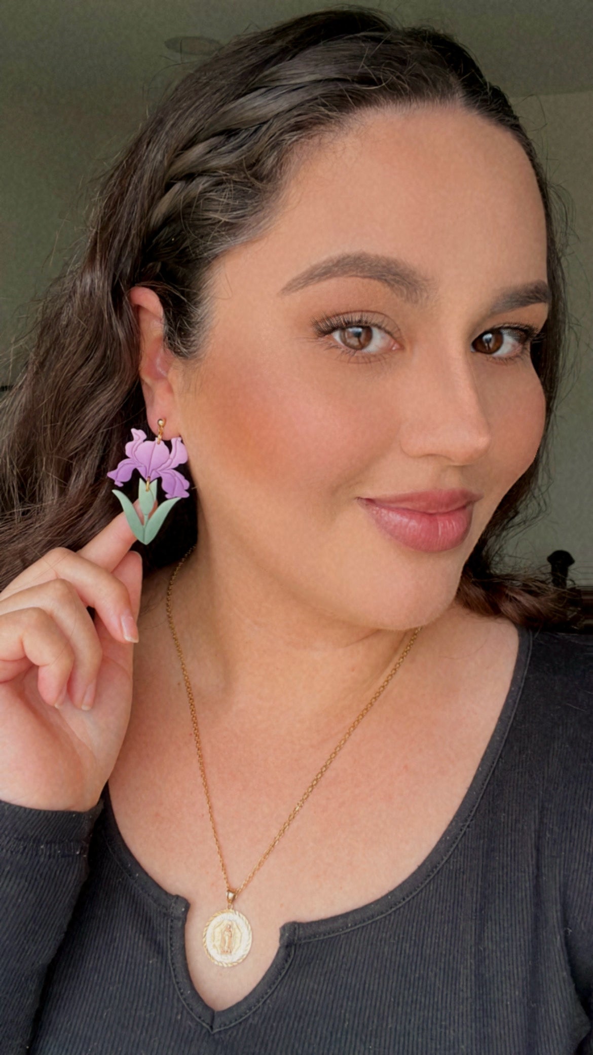 Ombre Iris Dangle Earrings