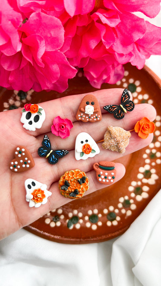 Day of the Dead Stud Earrings