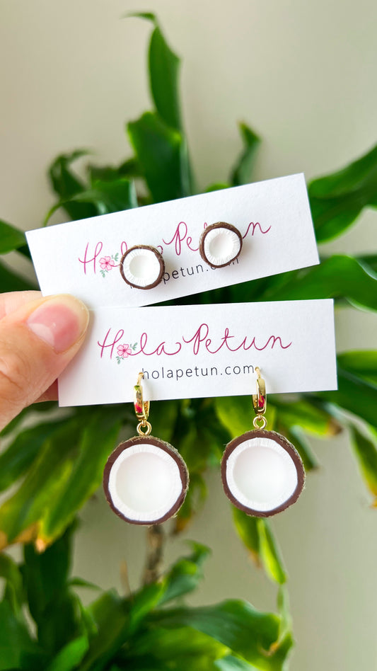 Coconut Earrings