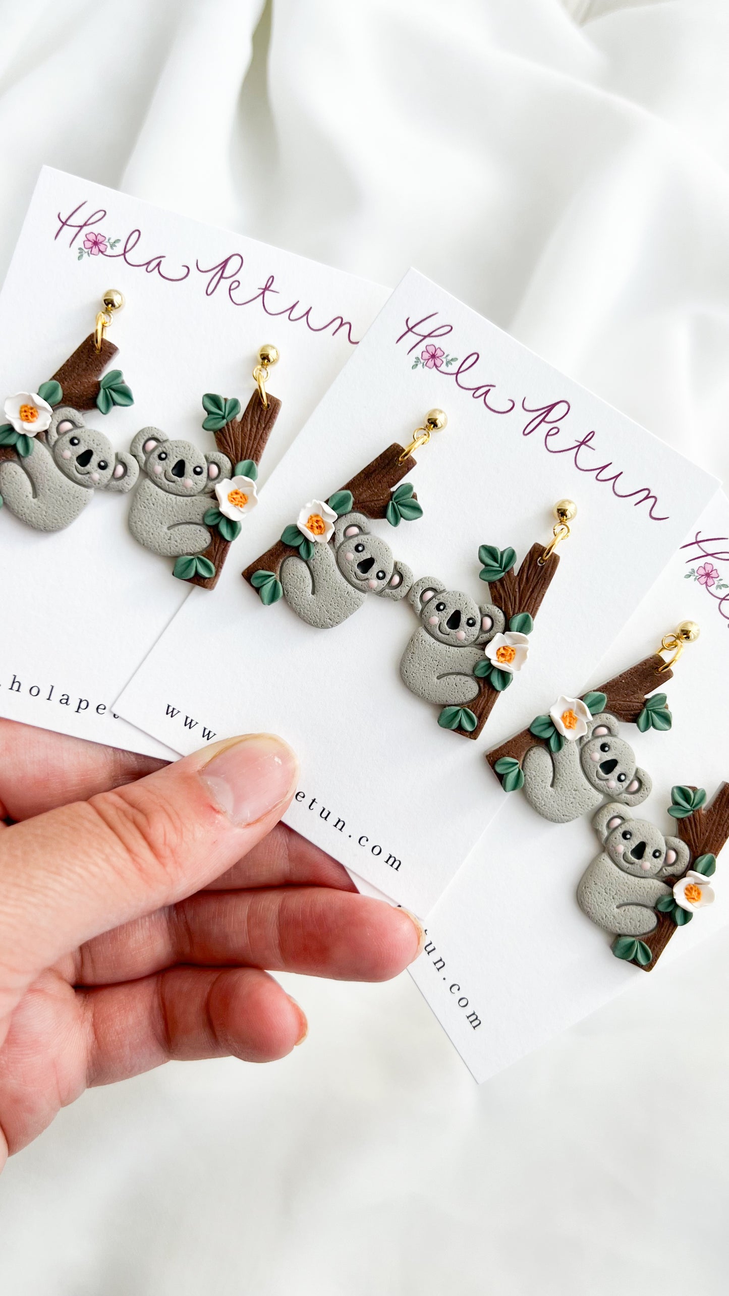 Koala Earrings