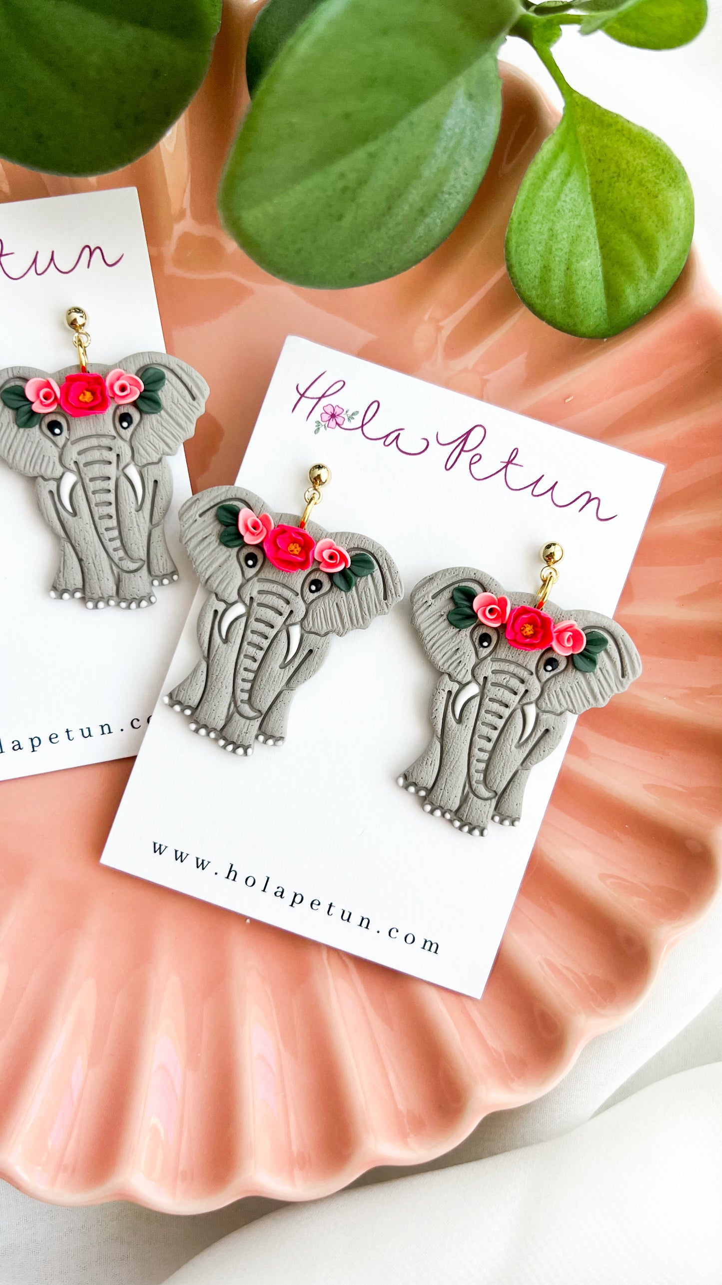 Elephant Earrings