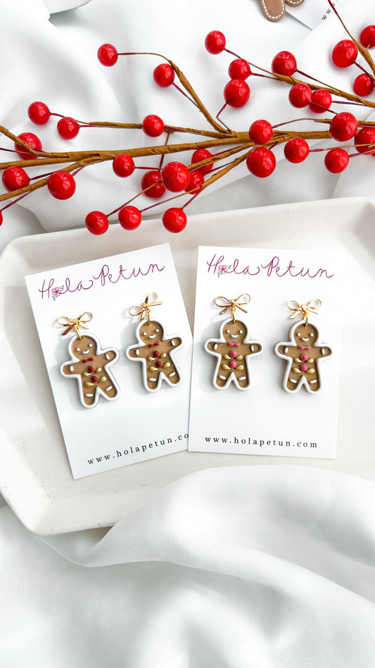 Folk Gingerbread Earrings