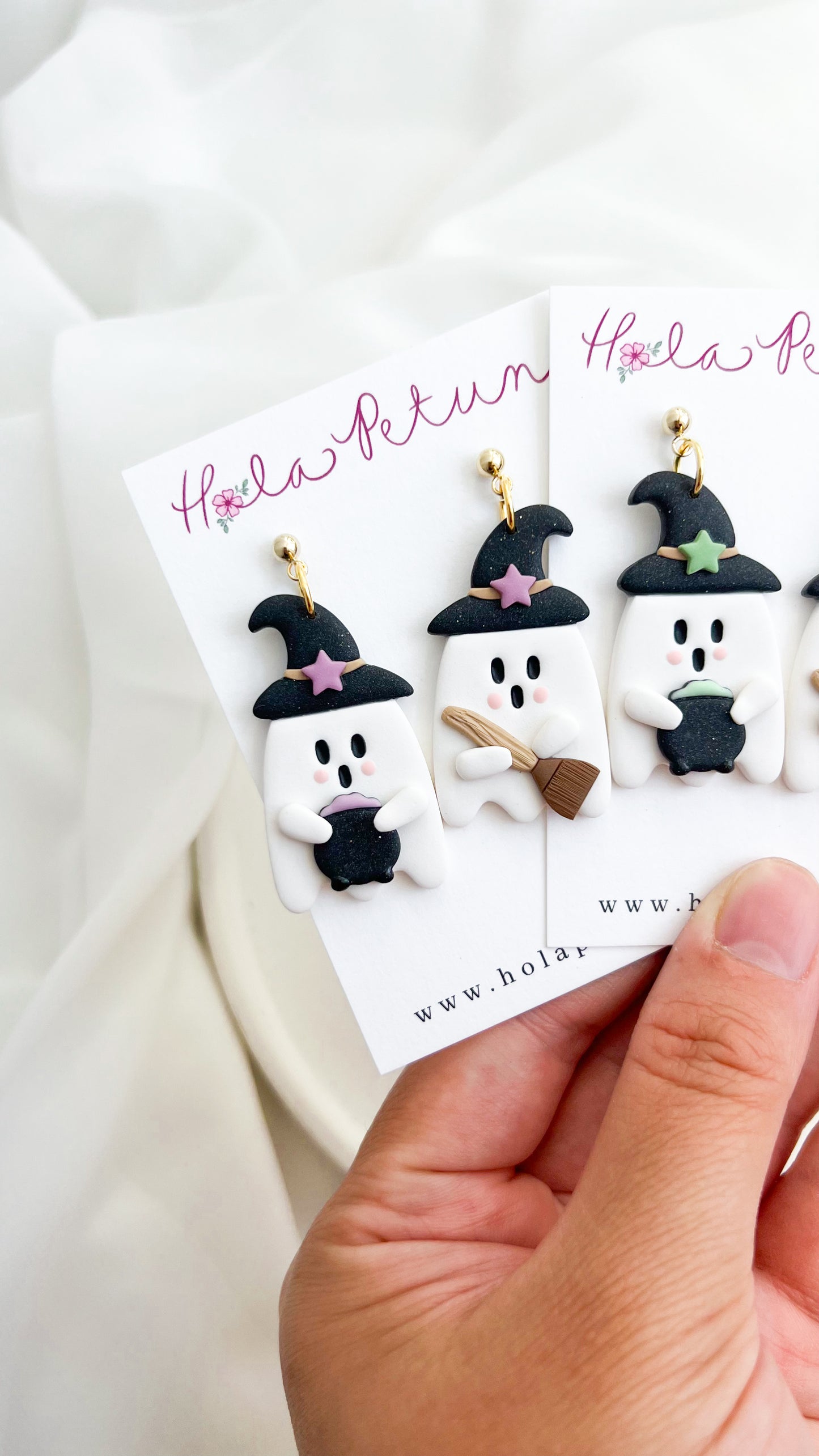 Witch Ghost Earrings