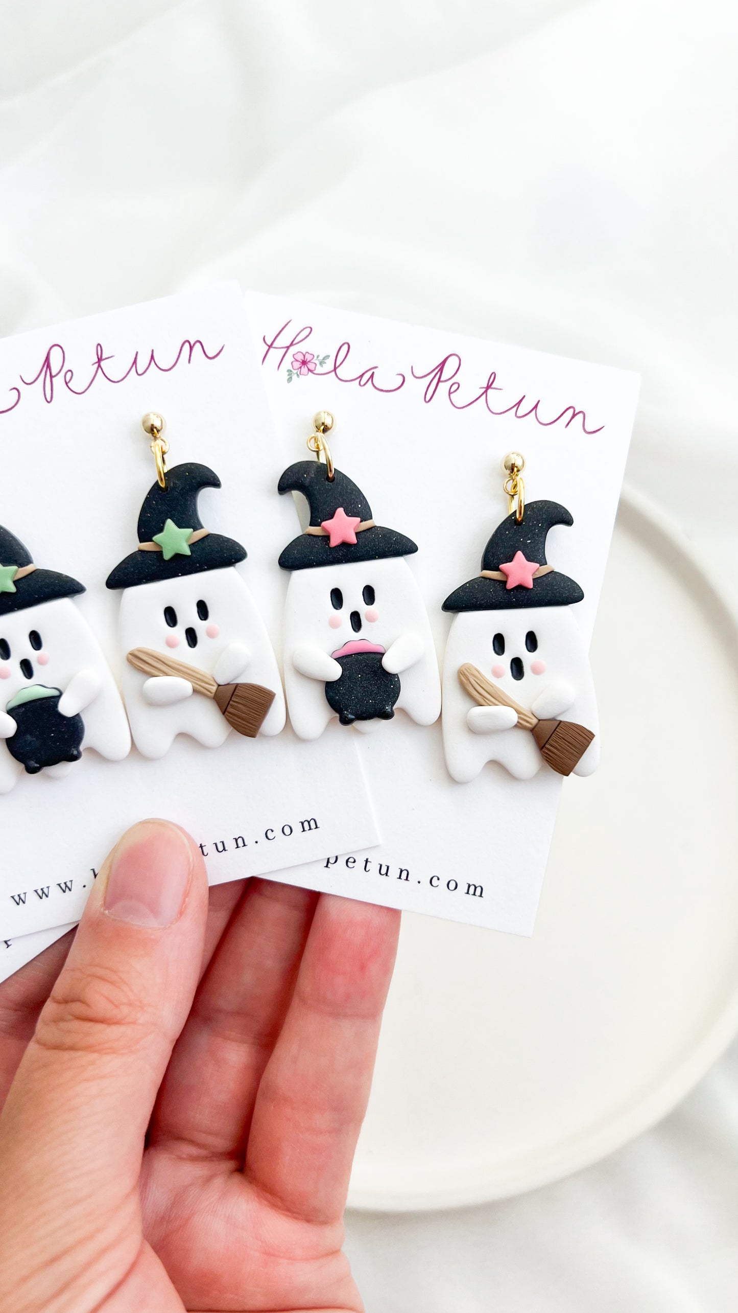 Witch Ghost Earrings