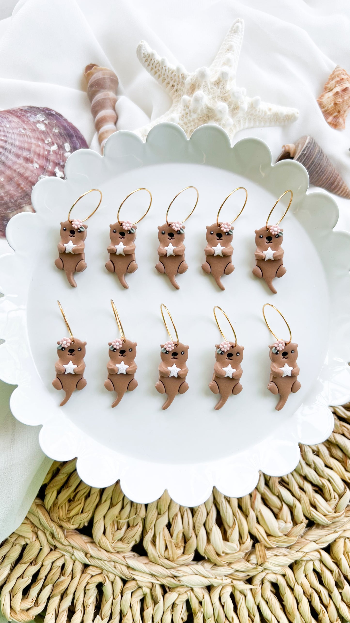 Otter Earrings