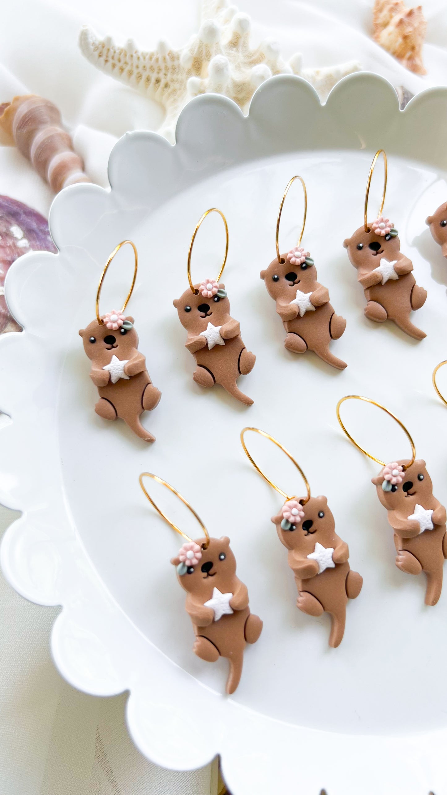 Otter Earrings