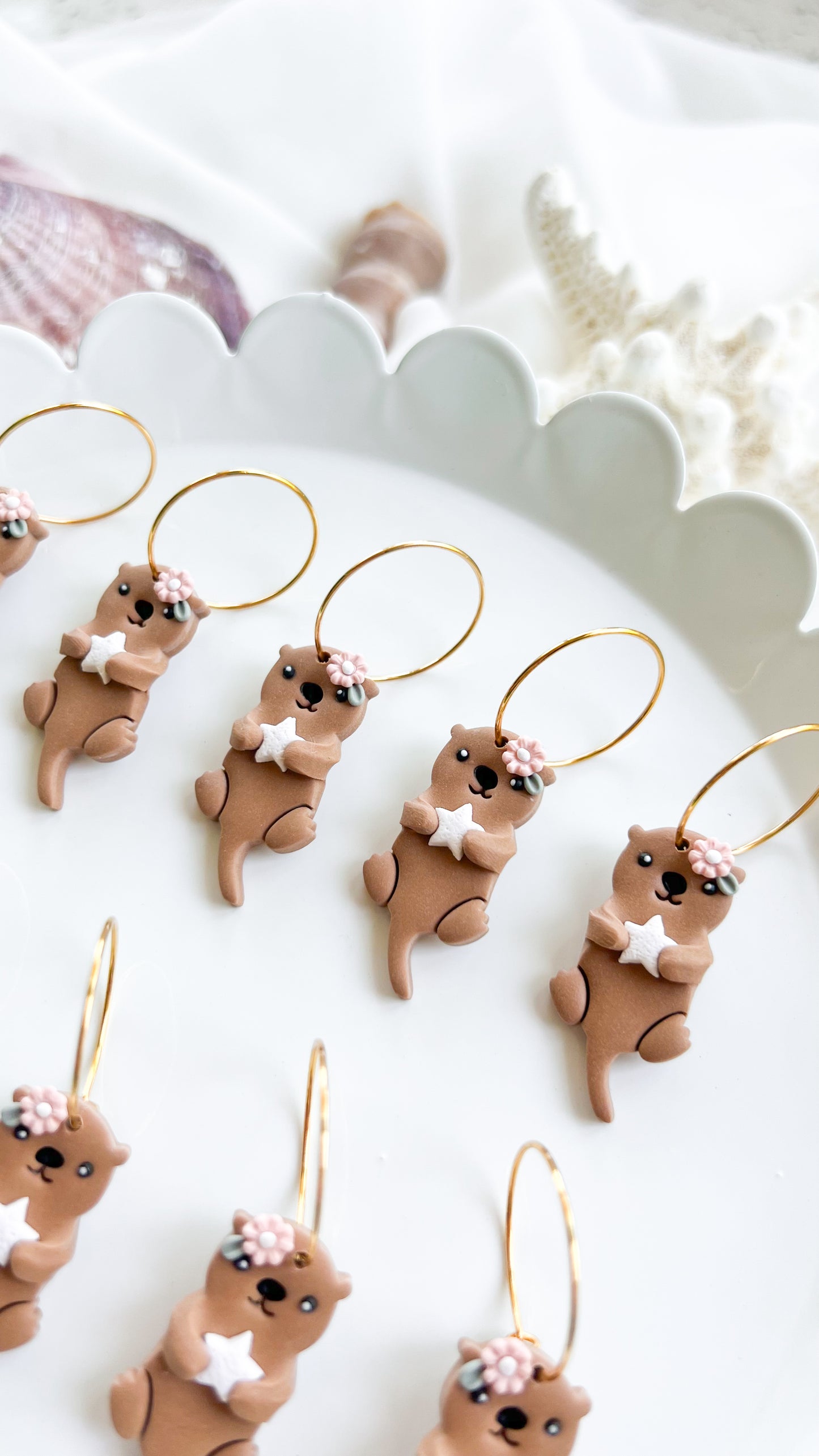 Otter Earrings