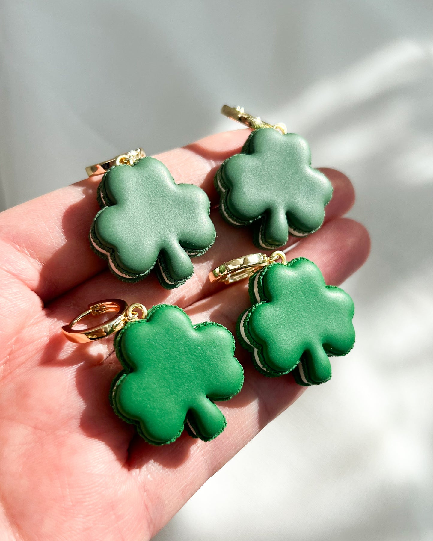 Macaron Shamrock Huggies