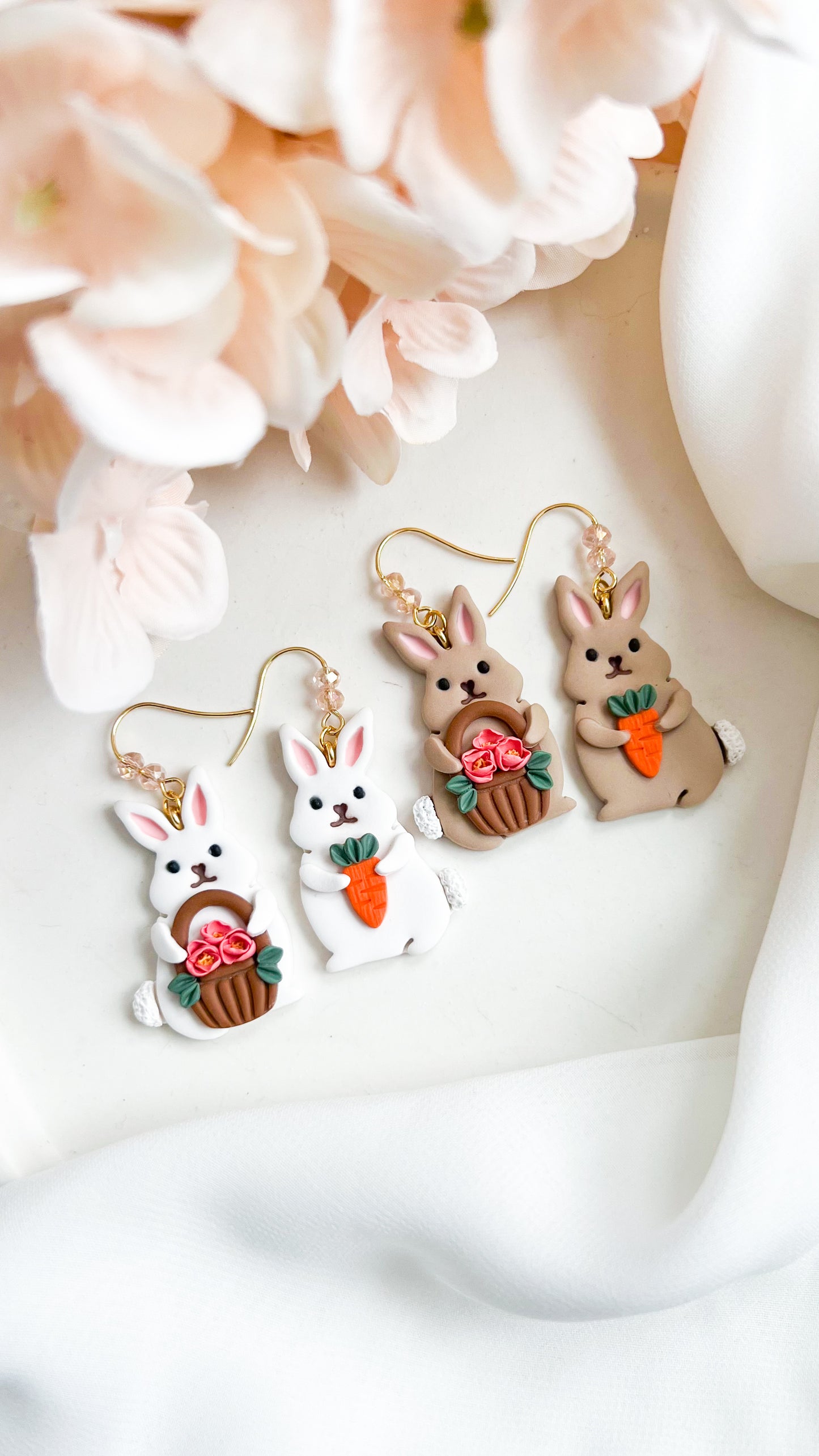 Mismatch Bunny Earrings