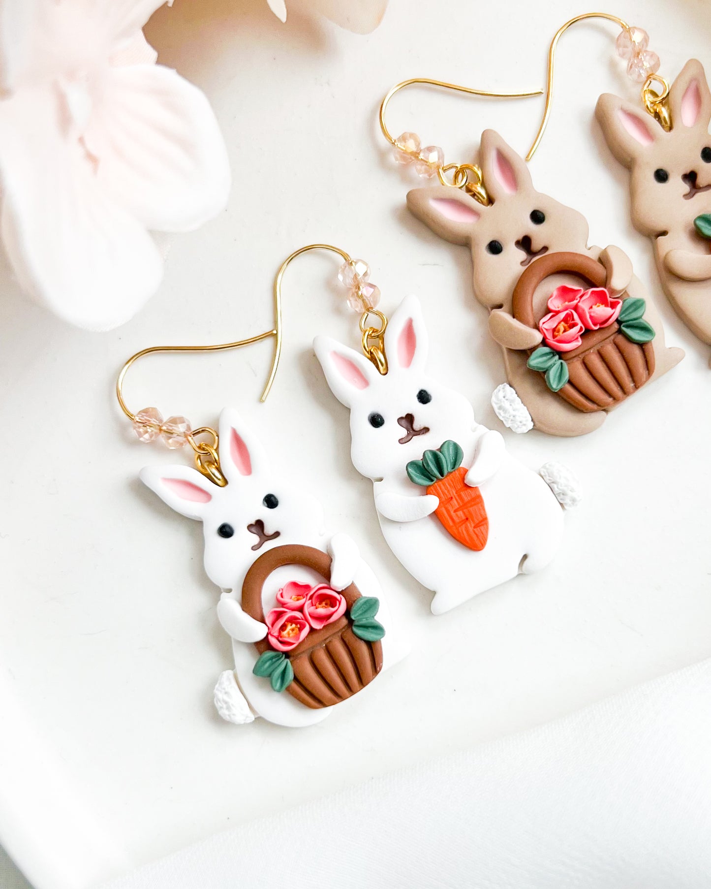 Mismatch Bunny Earrings