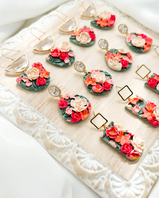 Floral Garden Earrings