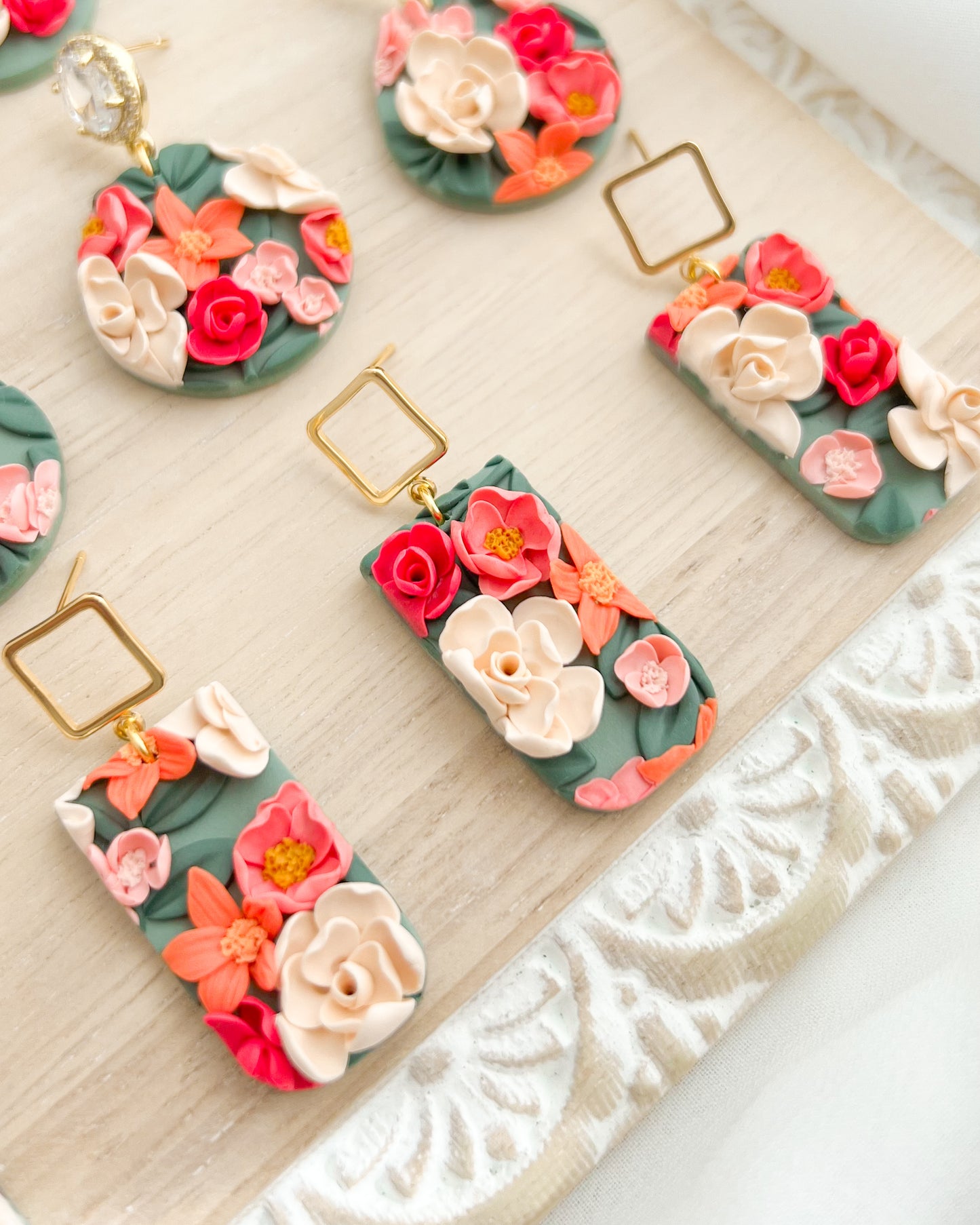 Floral Garden Earrings