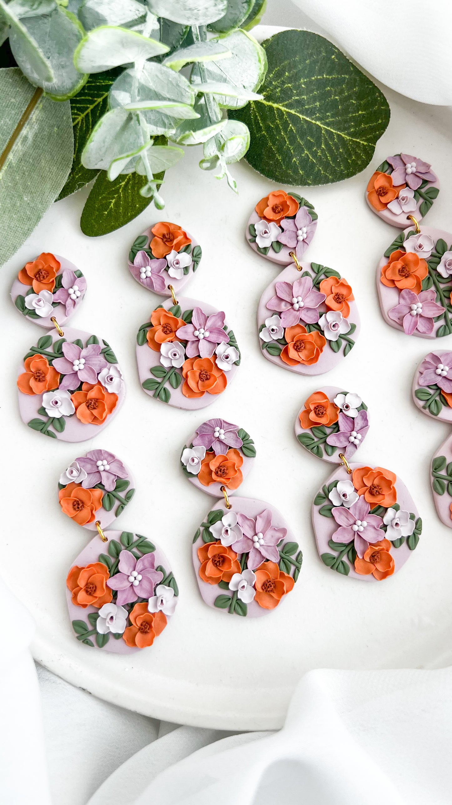Sunset Floral Earrings