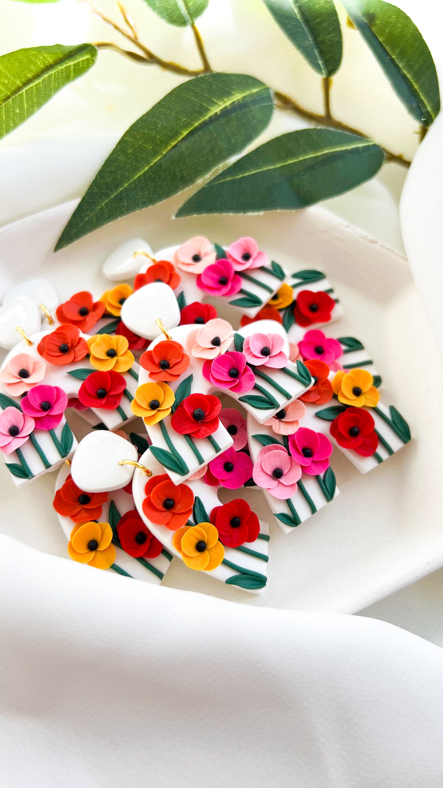 Poppy Fields Earrings